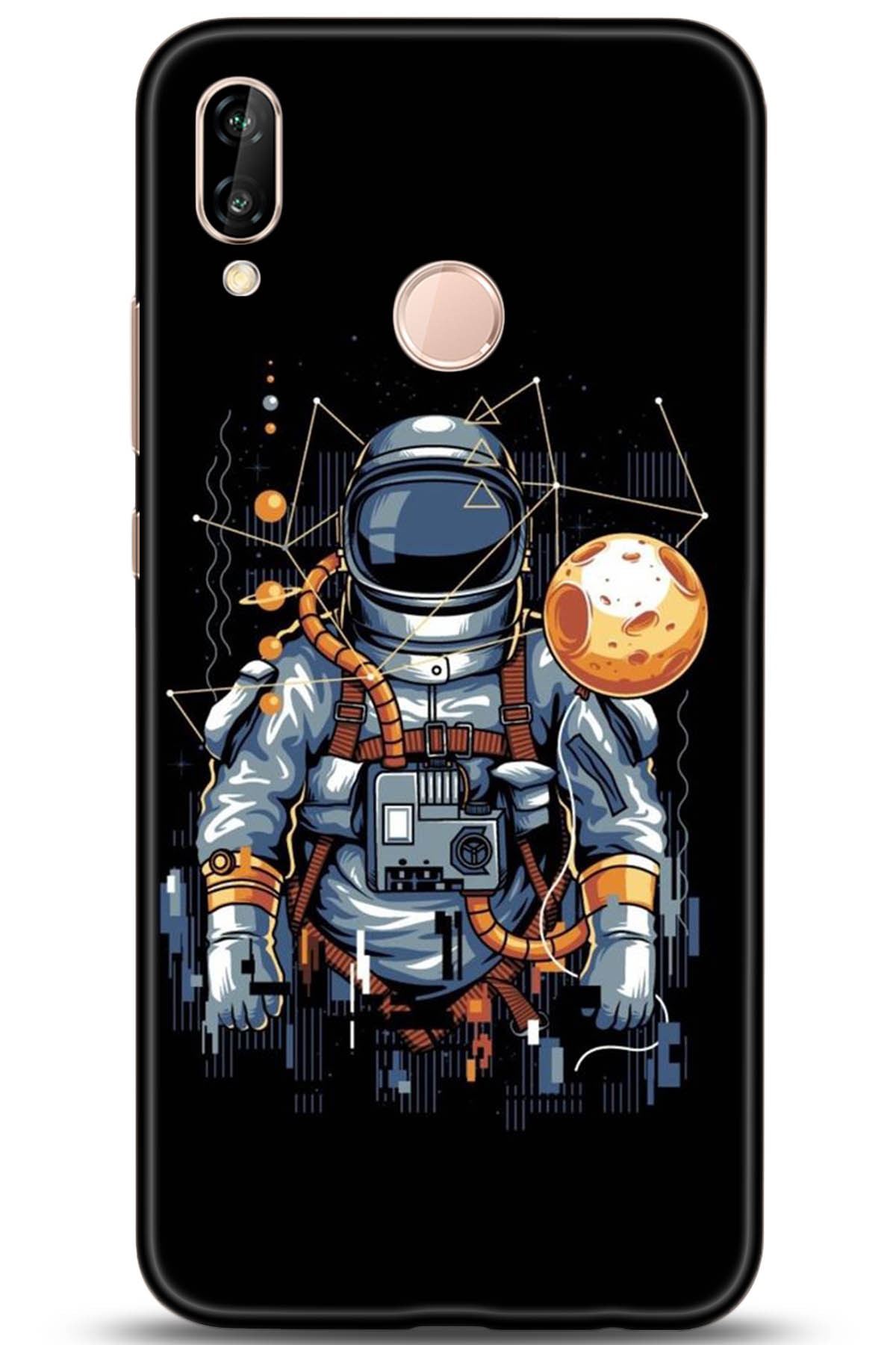 Huawei P20 Lite Uyumlu Kılıf HD Baskılı Kılıf - Followed Institution 5221