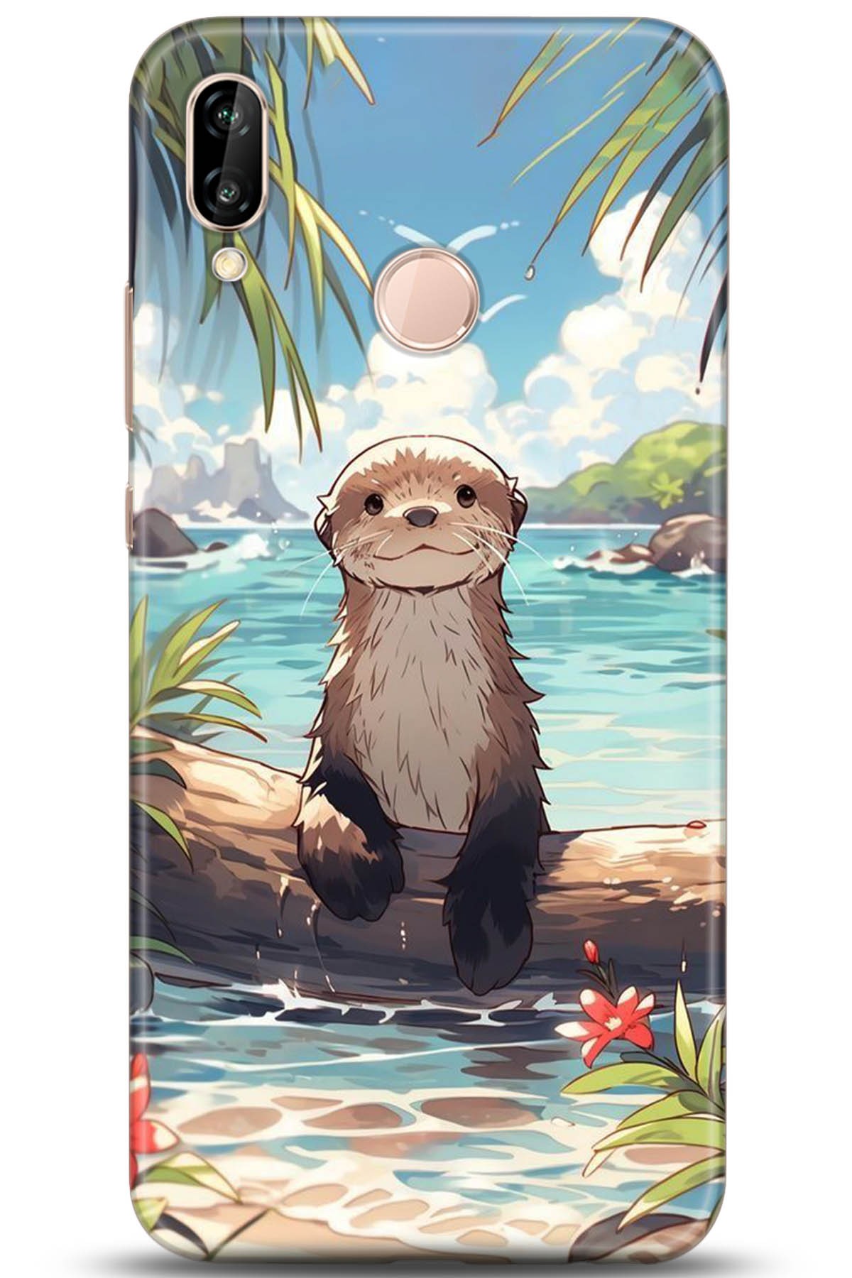 Huawei P20 Lite Uyumlu Kılıf HD Baskılı Kılıf - Followed Institution 5227