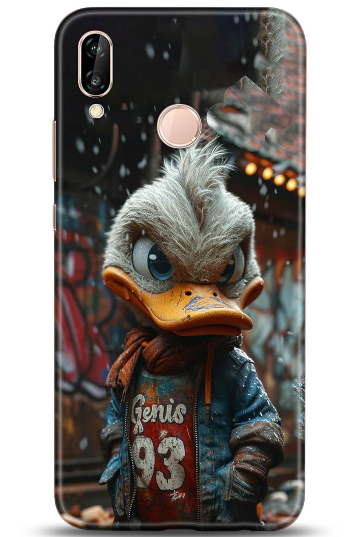 Huawei P20 Lite Uyumlu Kılıf HD Baskılı Kılıf - Followed Institution 5230