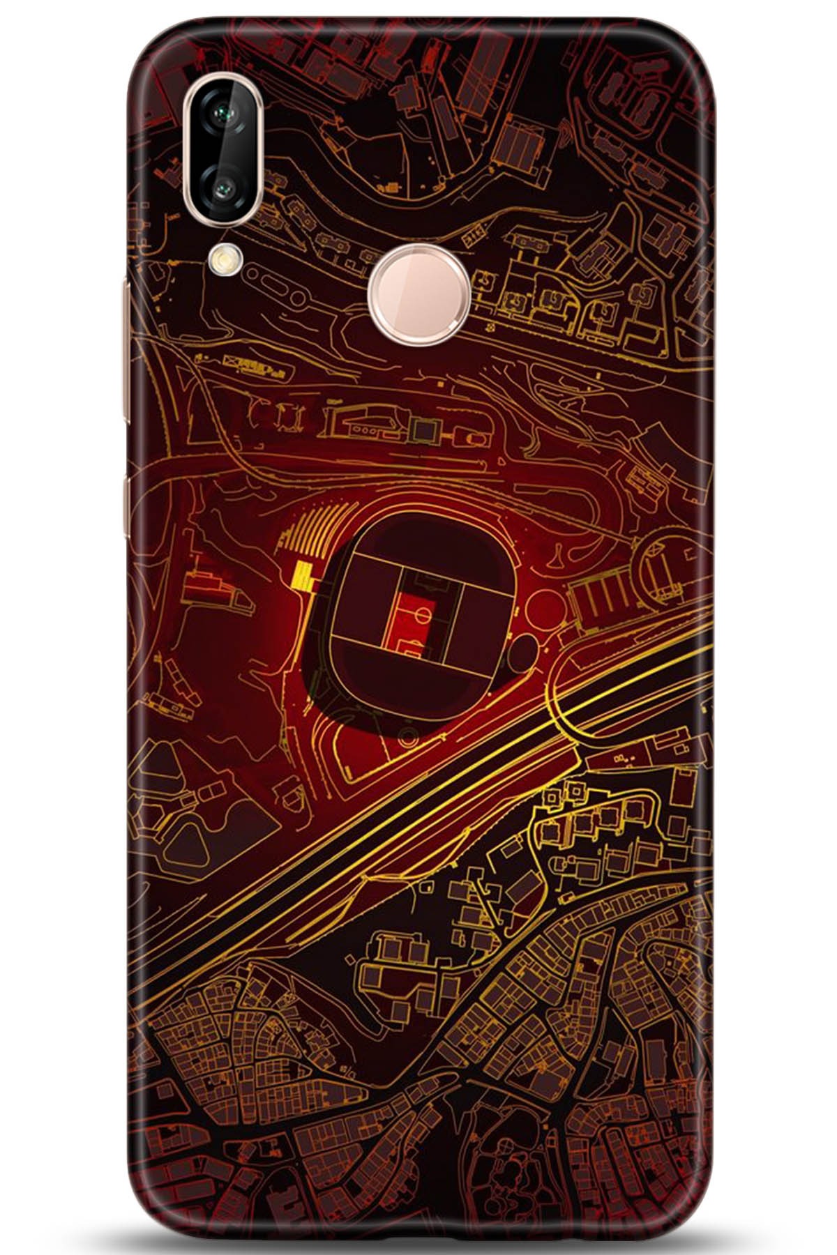 Huawei P20 Lite Uyumlu Kılıf HD Baskılı Kılıf - Followed Institution 5297