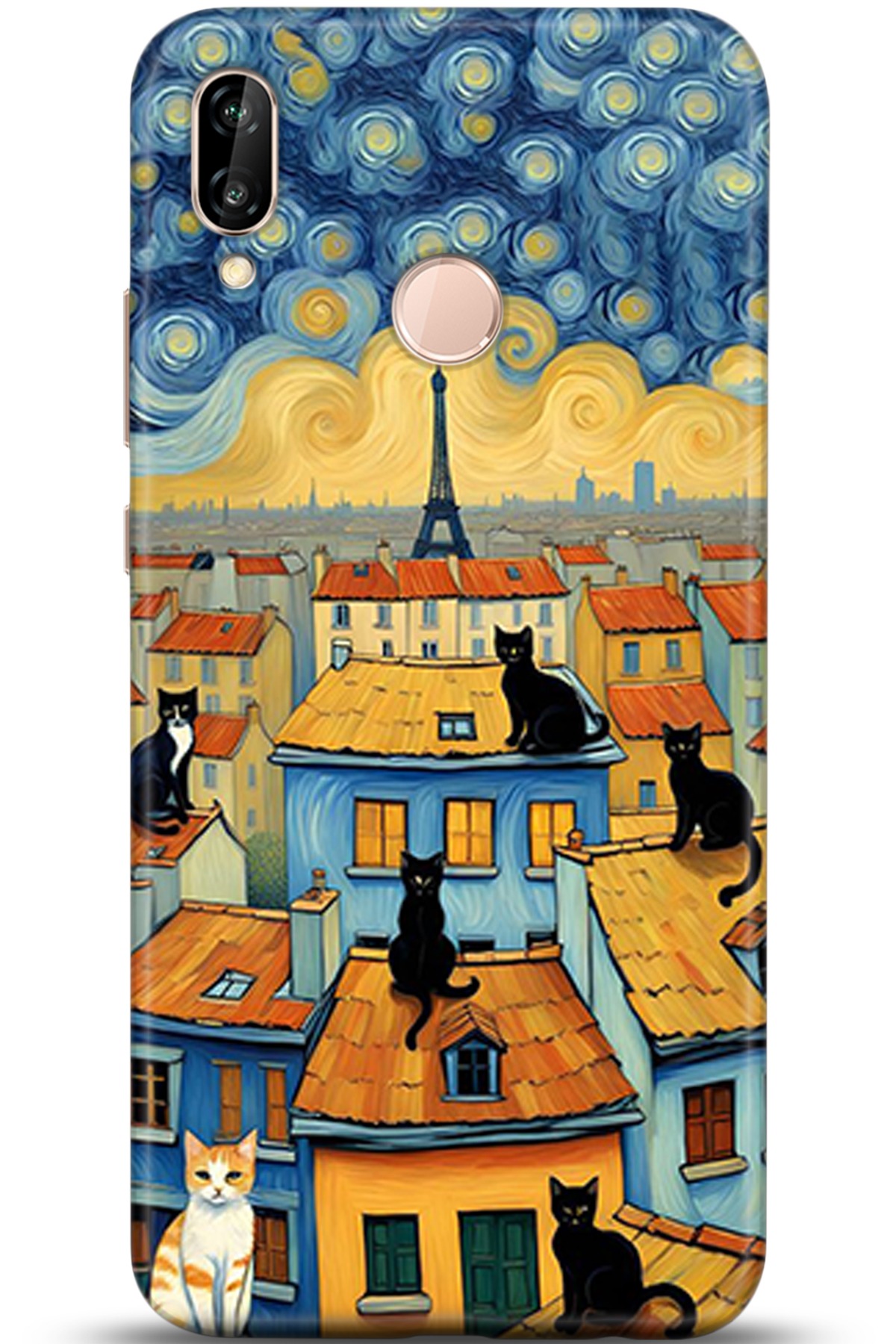 Huawei P20 Lite Uyumlu Kılıf HD Baskılı Kılıf - Followed Institution 5317