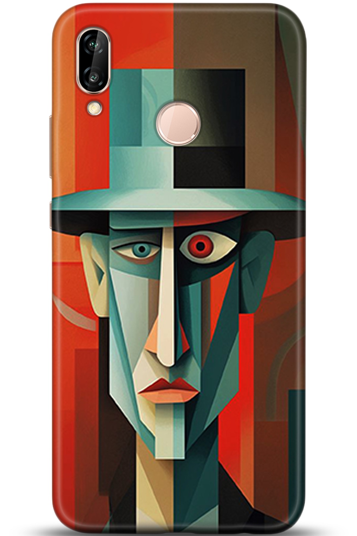 Huawei P20 Lite Uyumlu Kılıf HD Baskılı Kılıf - Followed Institution 5325