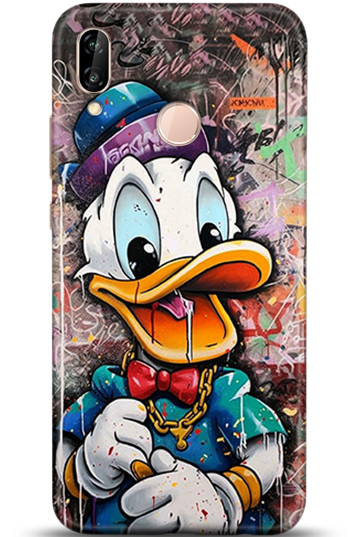 Huawei P20 Lite Uyumlu Kılıf HD Baskılı Kılıf - Followed Institution 5338