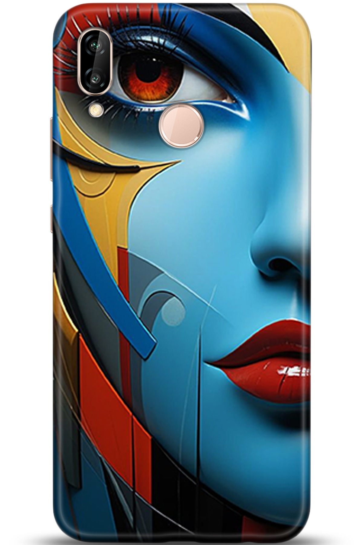 Huawei P20 Lite Uyumlu Kılıf HD Baskılı Kılıf - Followed Institution 5355