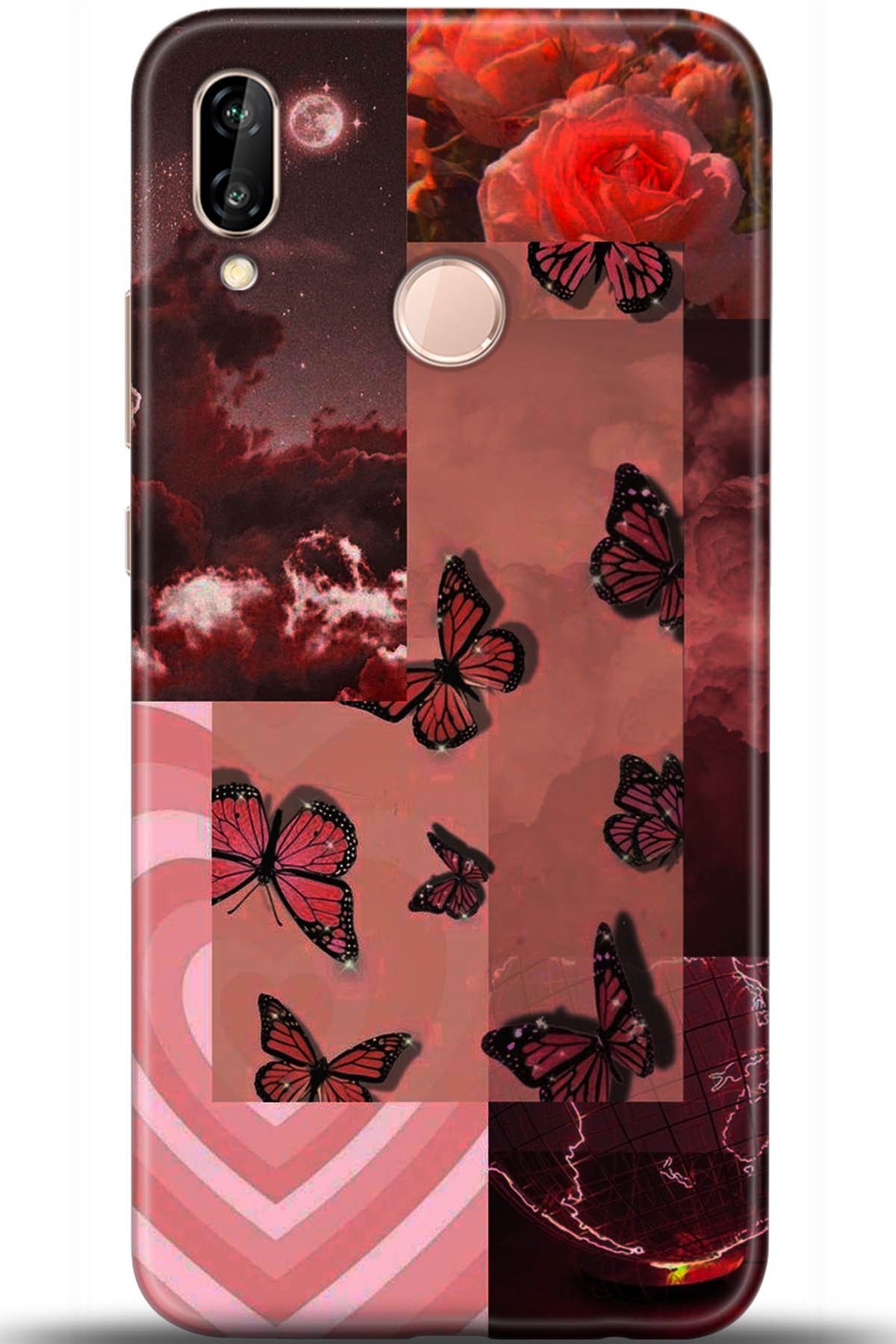 Huawei P20 Lite Uyumlu Kılıf HD Baskılı Kılıf - Followed Institution 5408