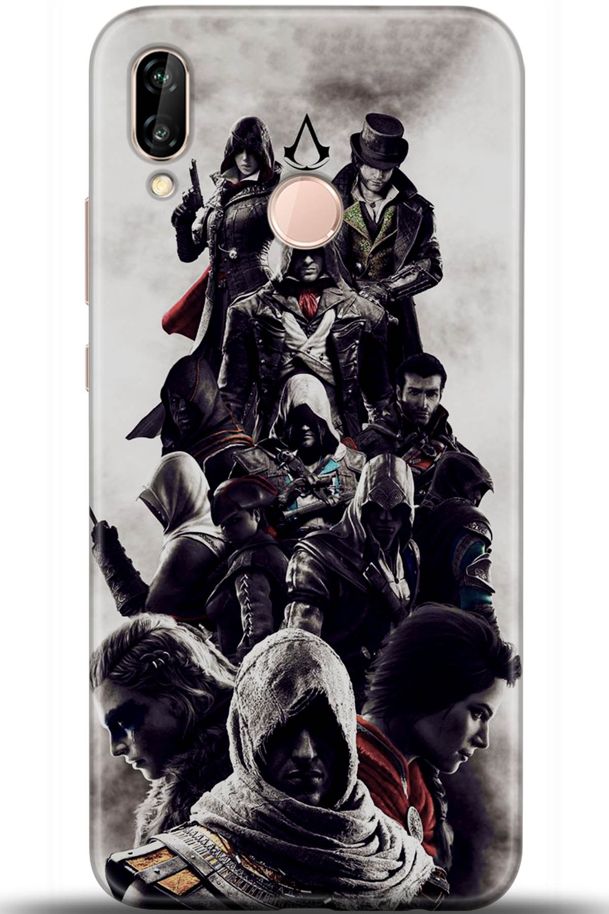 Huawei P20 Lite Uyumlu Kılıf HD Baskılı Kılıf - Followed Institution 5426