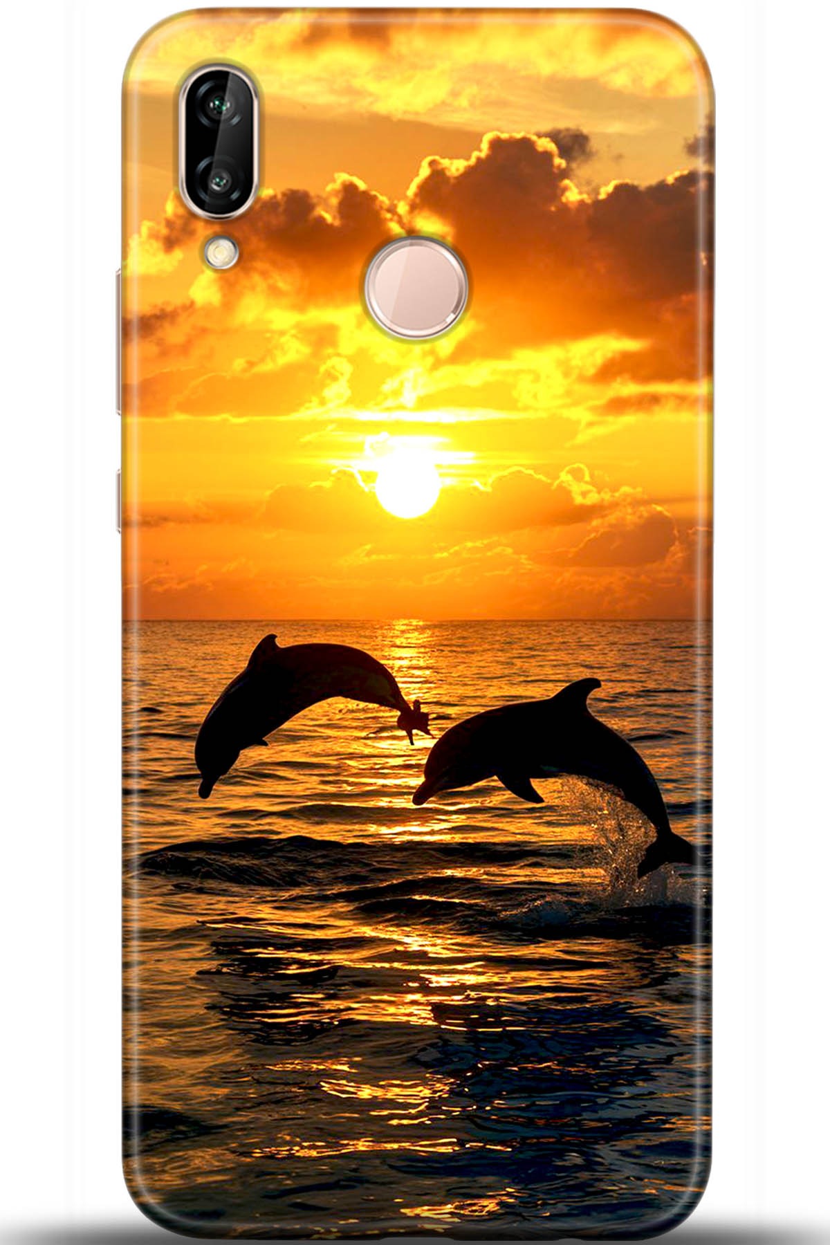 Huawei P20 Lite Uyumlu Kılıf HD Baskılı Kılıf - Followed Institution 5427