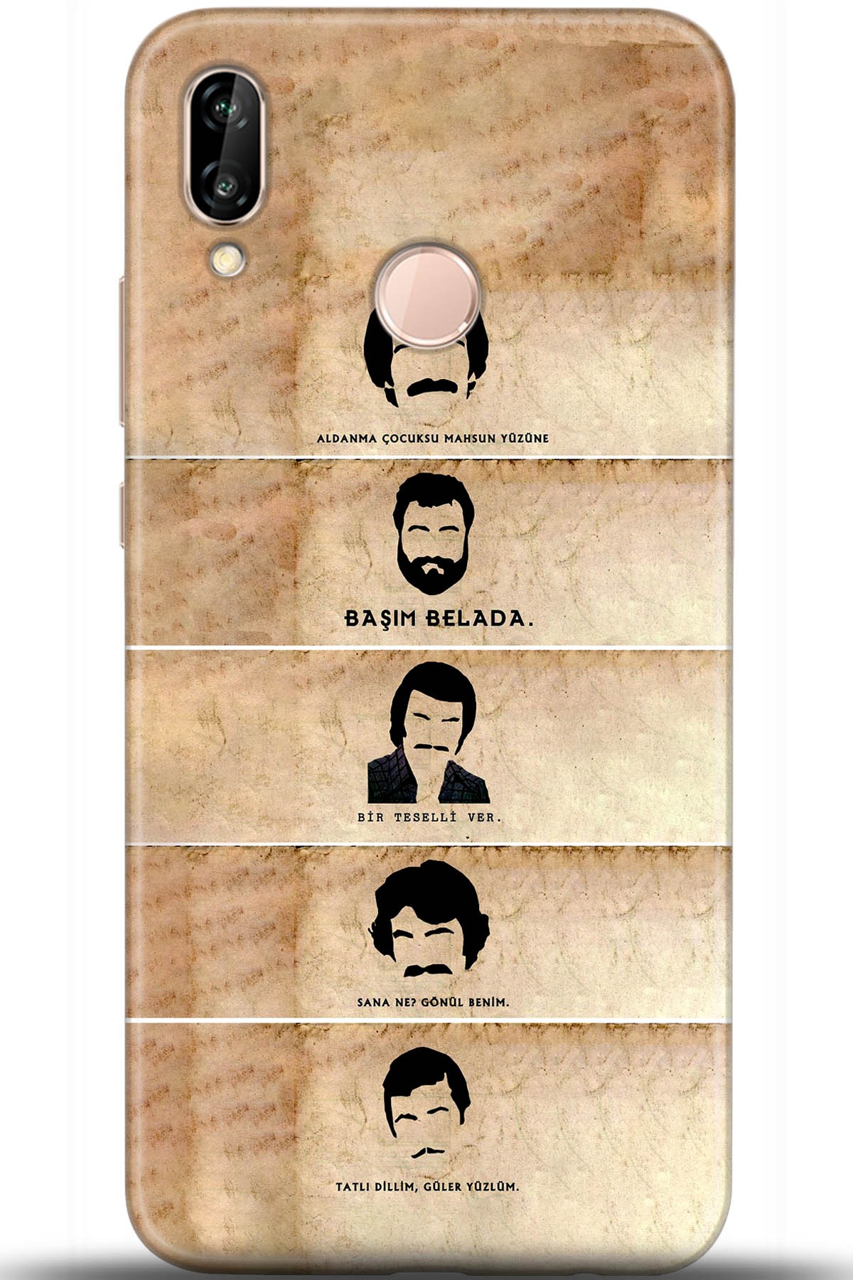 Huawei P20 Lite Uyumlu Kılıf HD Baskılı Kılıf - Followed Institution 5440