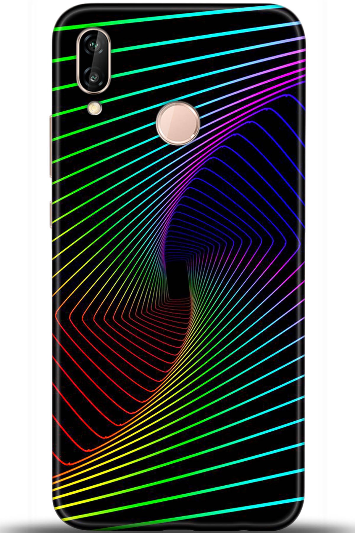 Huawei P20 Lite Uyumlu Kılıf HD Baskılı Kılıf - Followed Institution 5488