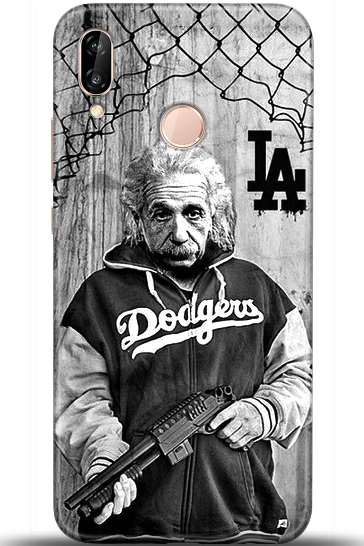 Huawei P20 Lite Uyumlu Kılıf HD Baskılı Kılıf - Followed Institution 5509