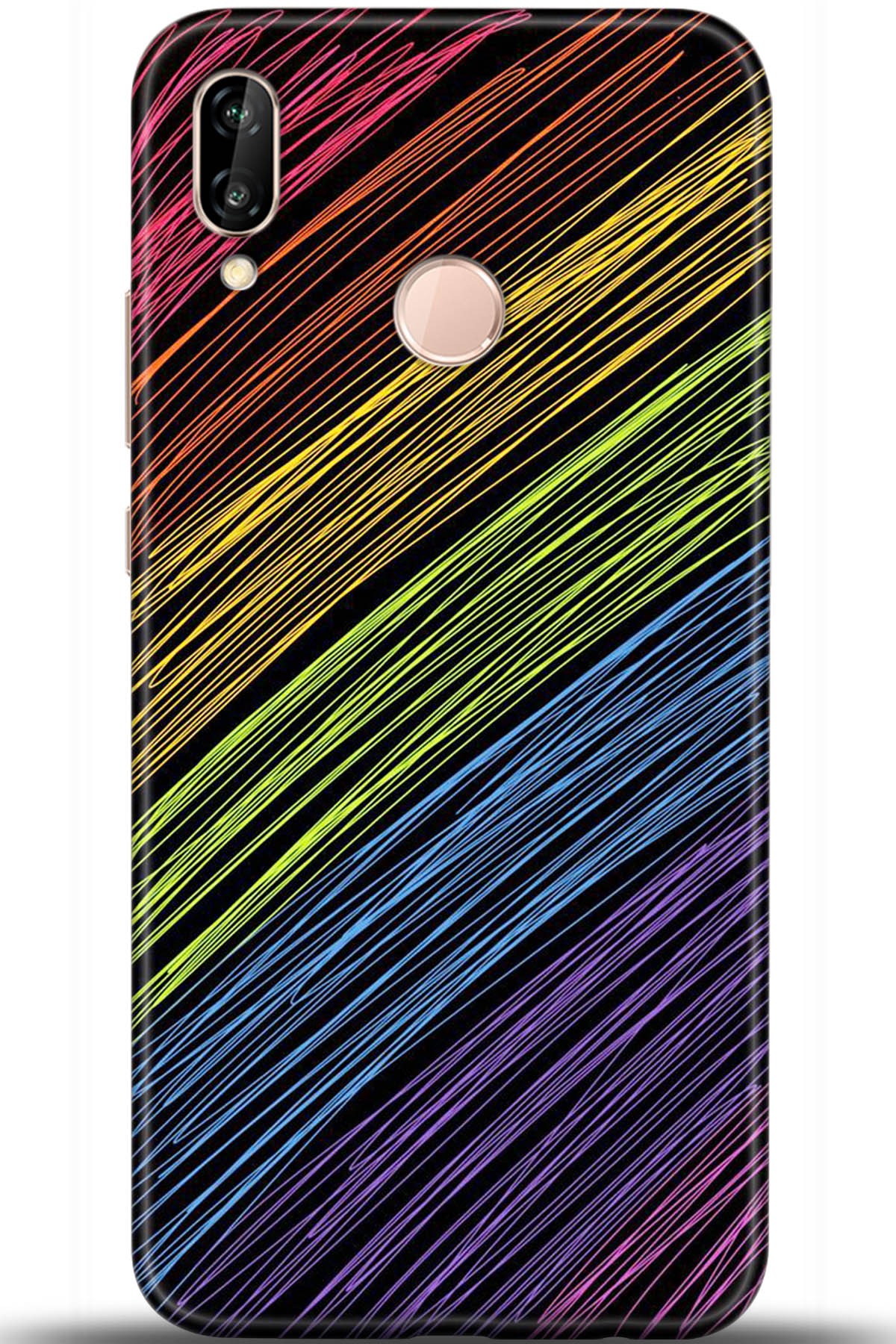 Huawei P20 Lite Uyumlu Kılıf HD Baskılı Kılıf - Followed Institution 5525