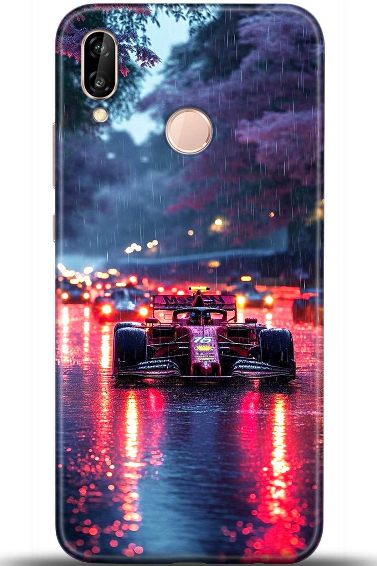 Huawei P20 Lite Uyumlu Kılıf HD Baskılı Kılıf - Followed Institution 5544