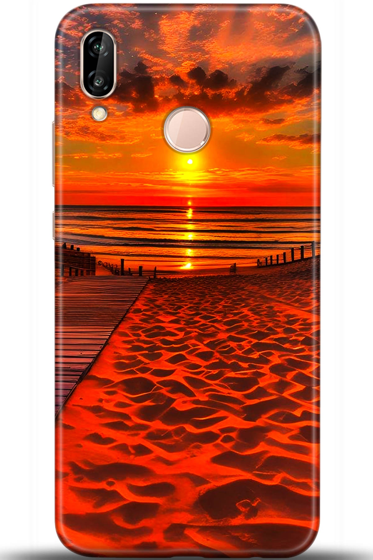 Huawei P20 Lite Uyumlu Kılıf HD Baskılı Kılıf - Followed Institution 5600