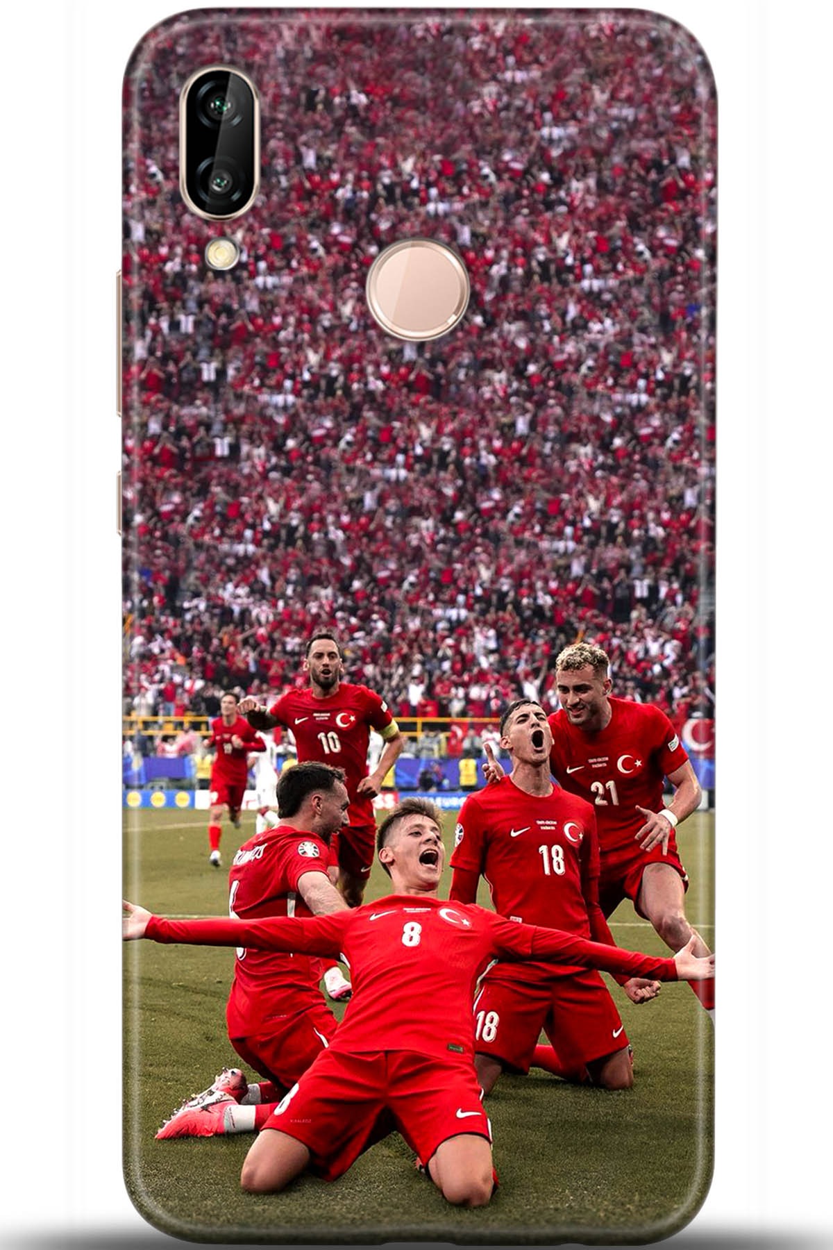 Huawei P20 Lite Uyumlu Kılıf HD Baskılı Kılıf - Followed Institution 5601