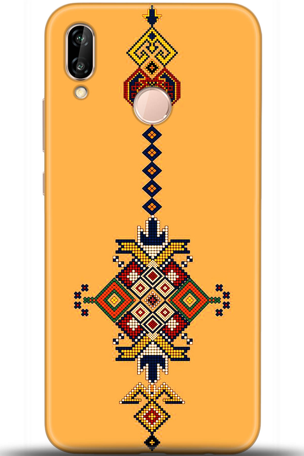 Huawei P20 Lite Uyumlu Kılıf HD Baskılı Kılıf - Followed Institution 5609