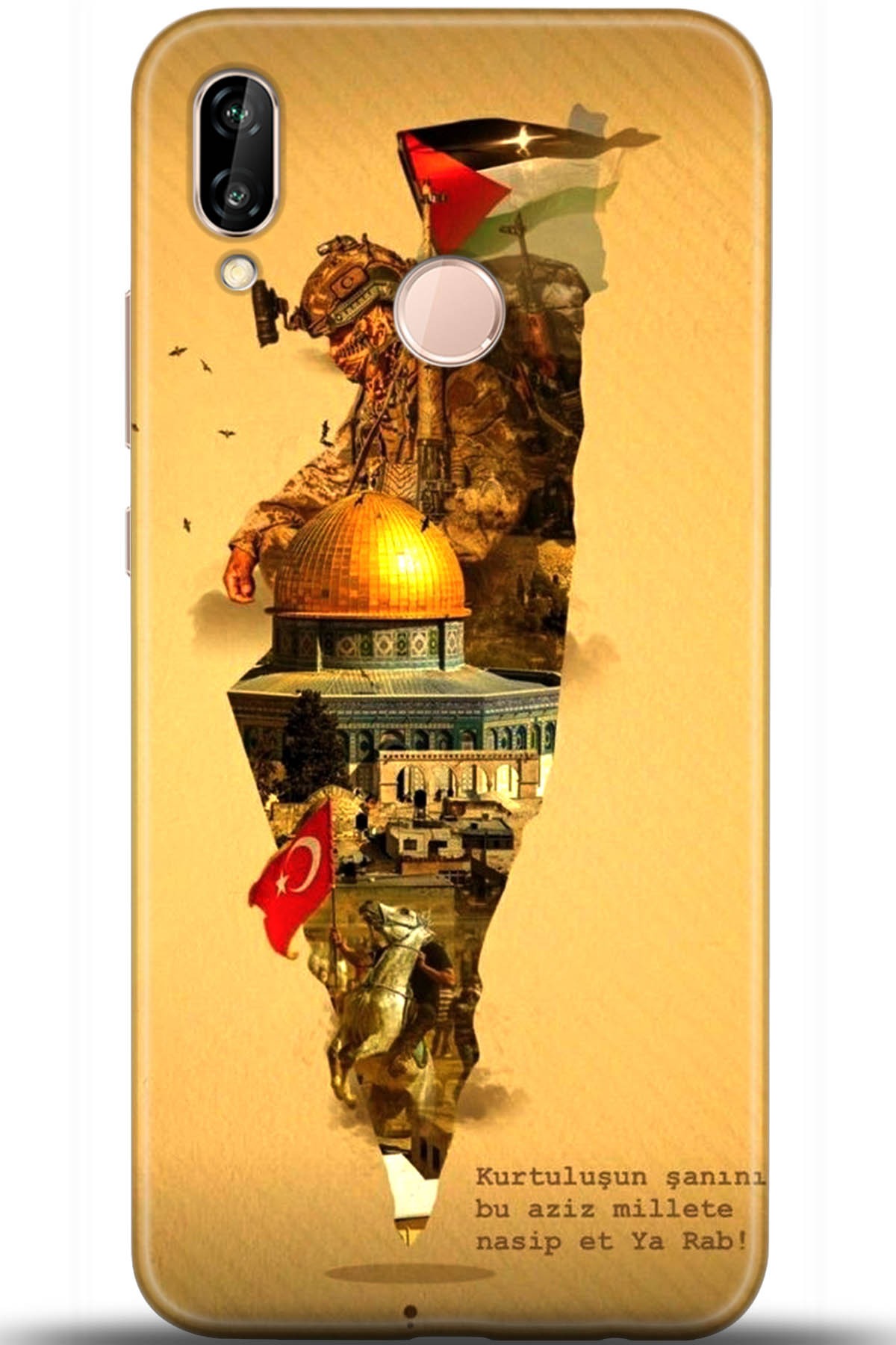 Huawei P20 Lite Uyumlu Kılıf HD Baskılı Kılıf - Followed Institution 5611