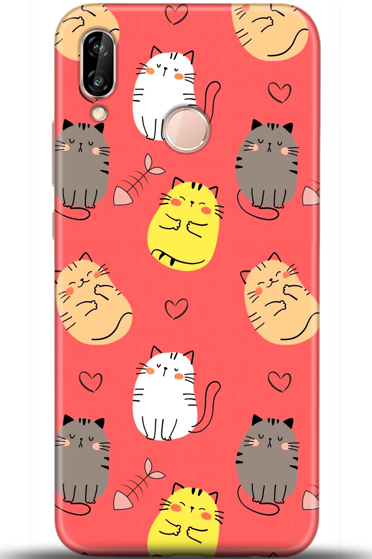 Huawei P20 Lite Uyumlu Kılıf HD Baskılı Kılıf - Followed Institution 5656