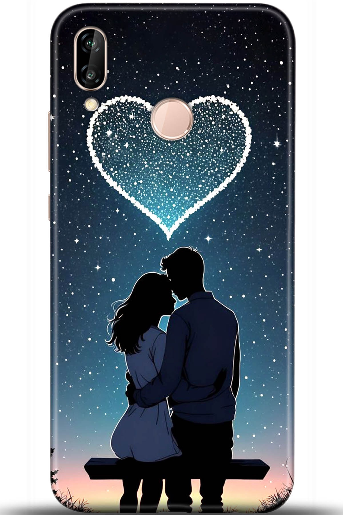 Huawei P20 Lite Uyumlu Kılıf HD Baskılı Kılıf - Followed Institution 5691