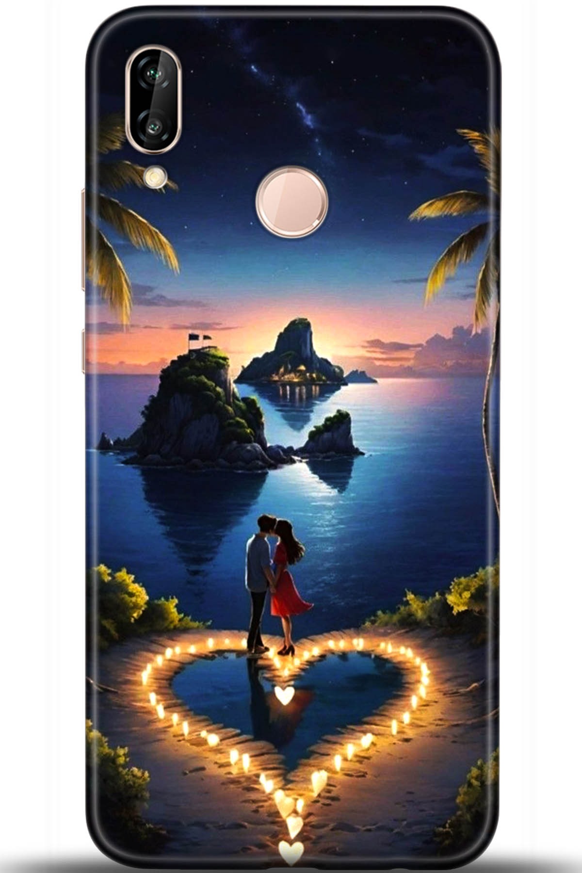 Huawei P20 Lite Uyumlu Kılıf HD Baskılı Kılıf - Followed Institution 5692