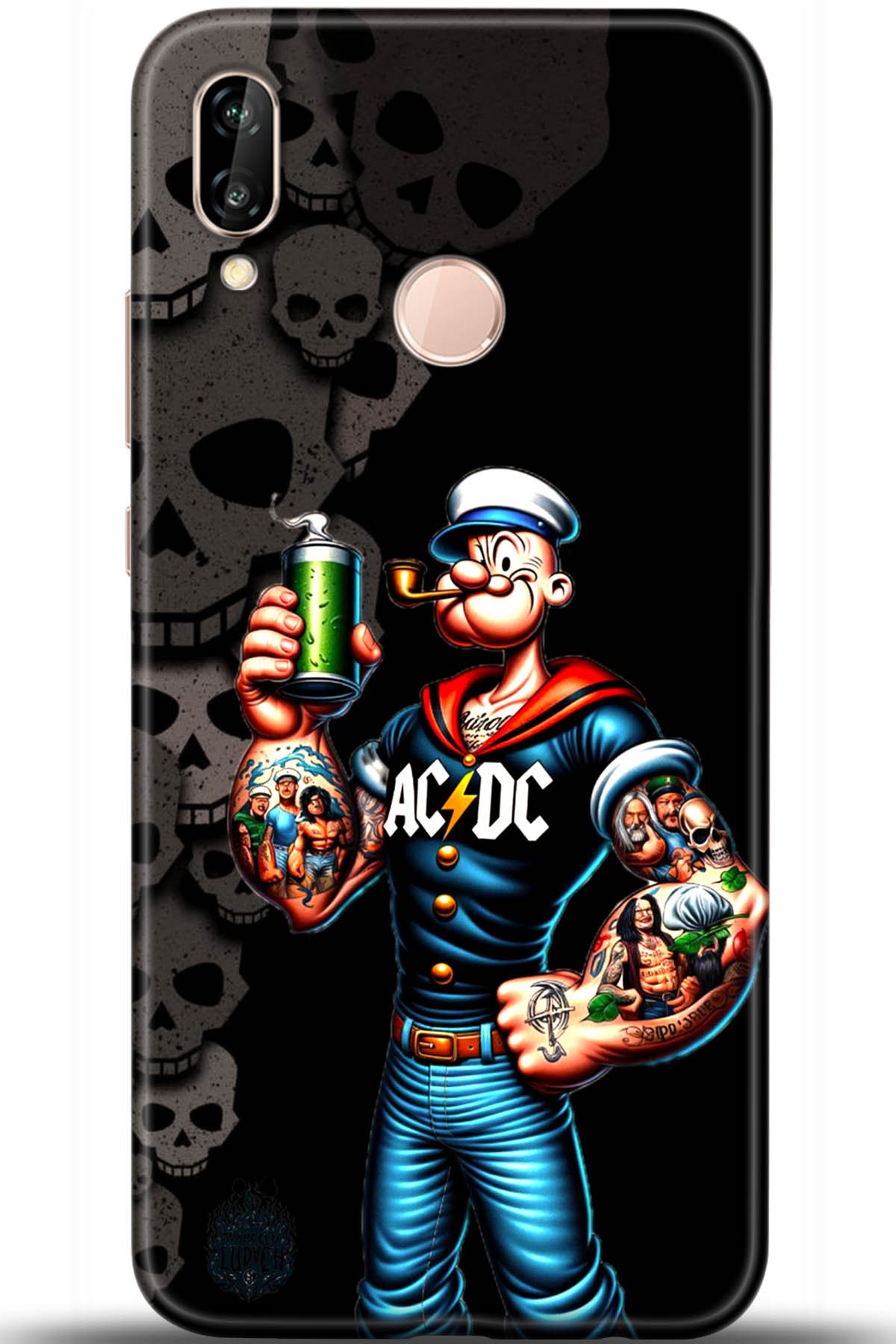 Huawei P20 Lite Uyumlu Kılıf HD Baskılı Kılıf - Followed Institution 5696