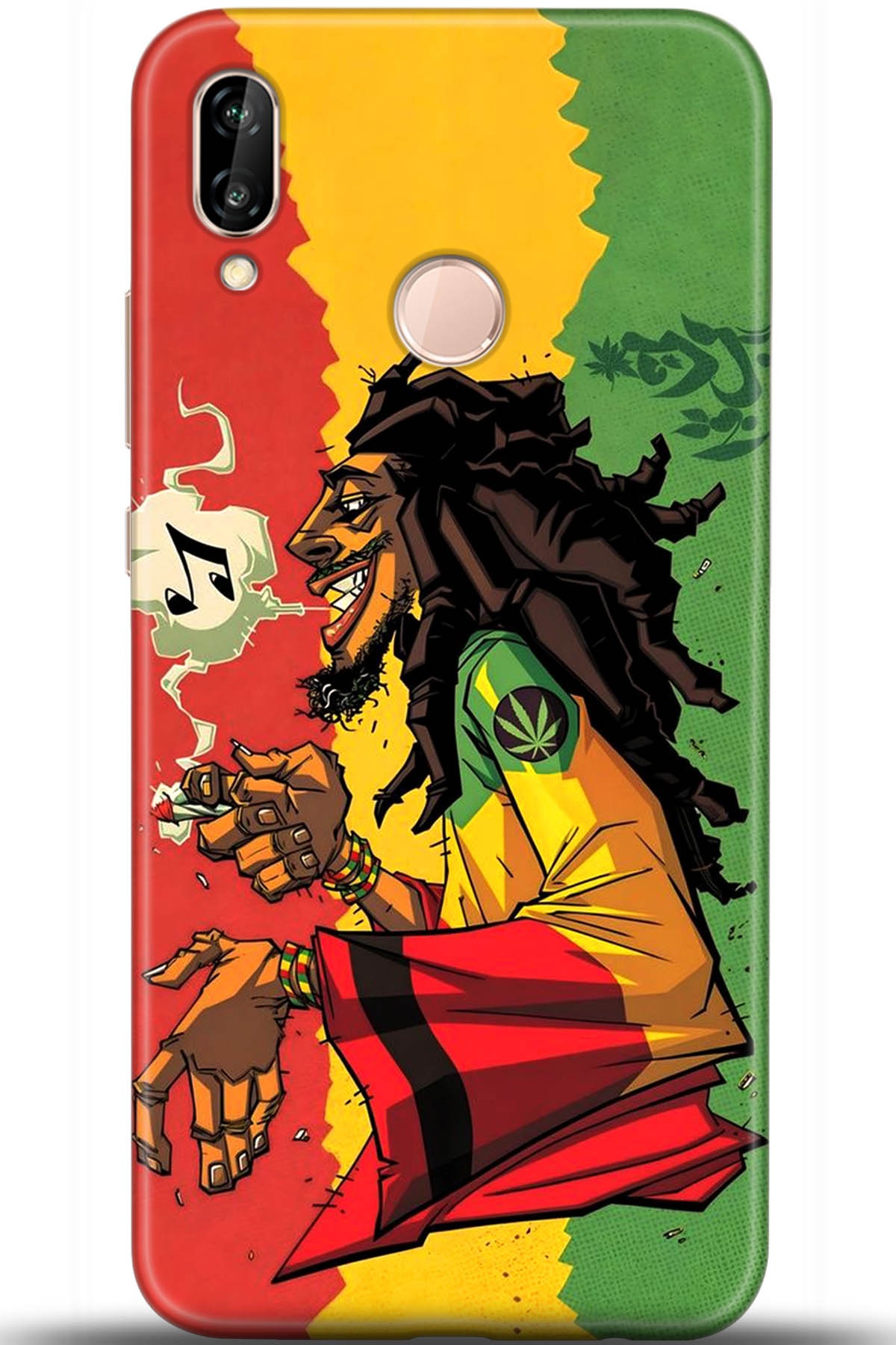 Huawei P20 Lite Uyumlu Kılıf HD Baskılı Kılıf - Followed Institution 5697