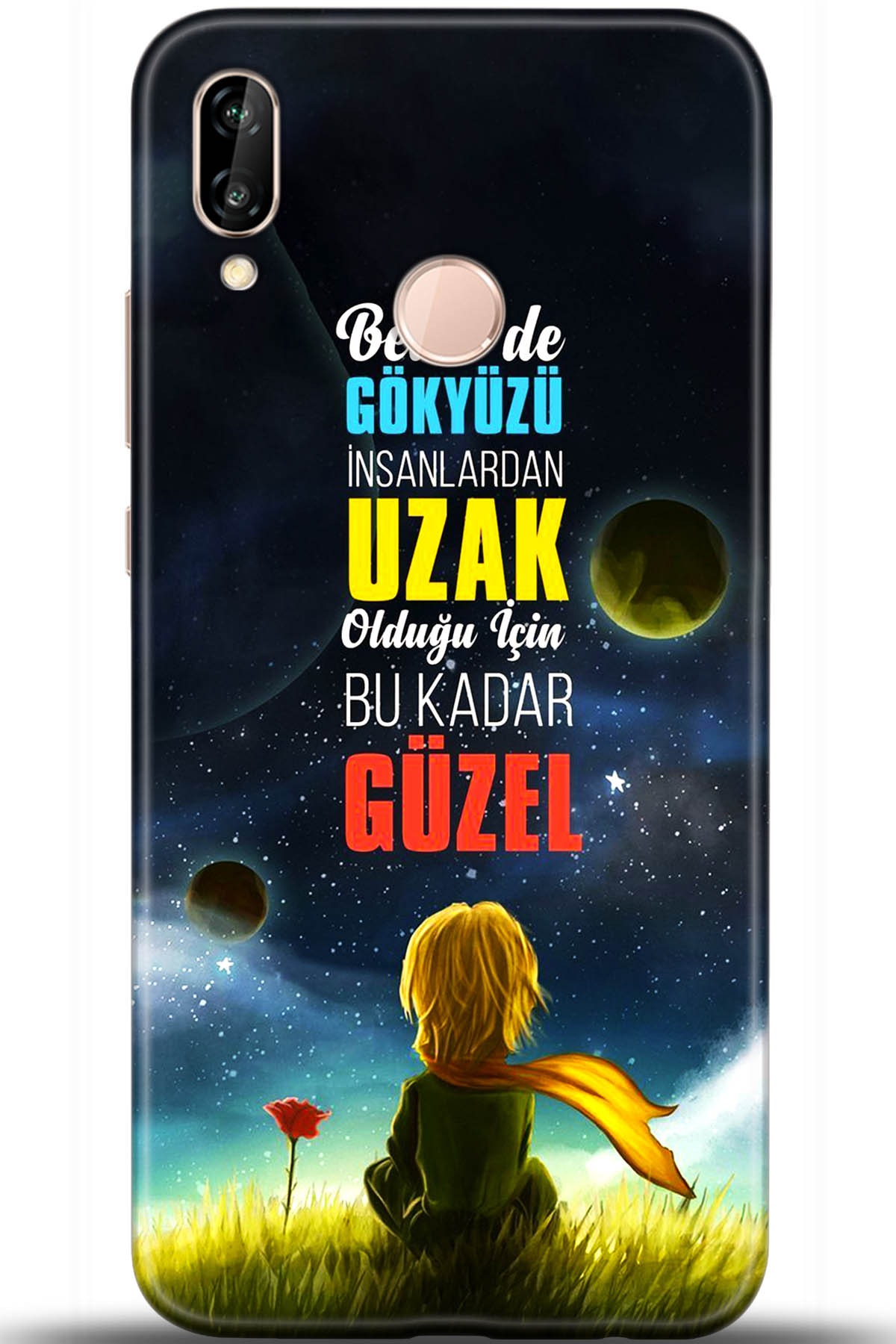 Huawei P20 Lite Uyumlu Kılıf HD Baskılı Kılıf - Followed Institution 5699