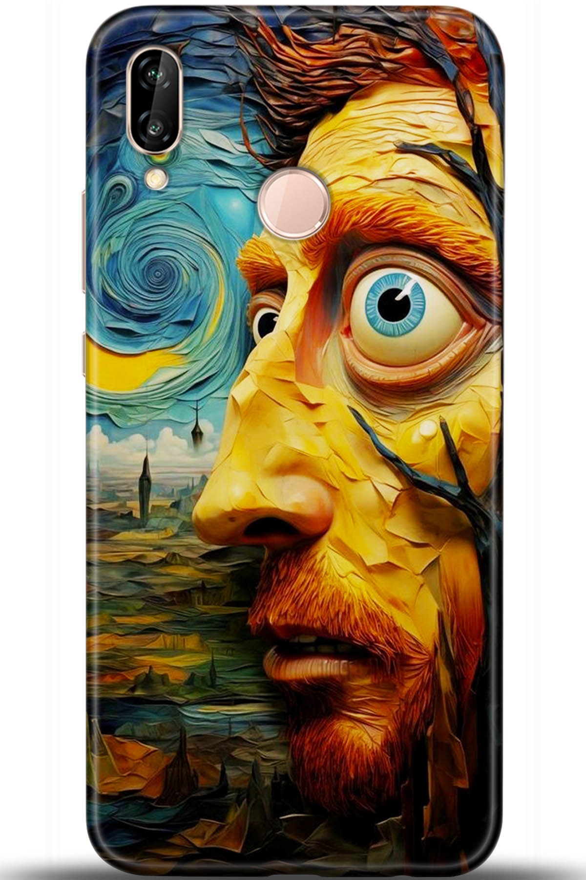 Huawei P20 Lite Uyumlu Kılıf HD Baskılı Kılıf - Followed Institution 5714