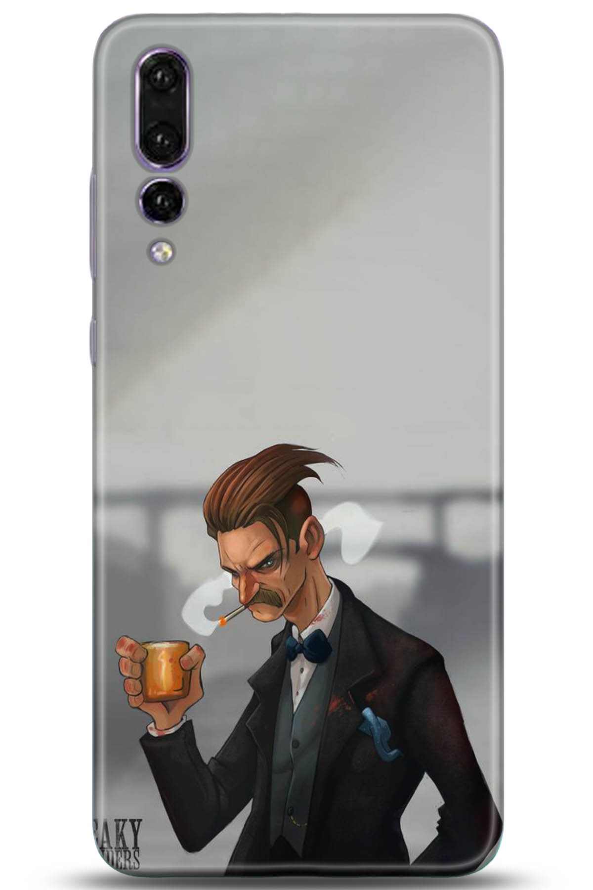 Huawei P20 Pro Uyumlu Kılıf HD Baskılı Kılıf - Followed Institution 5088