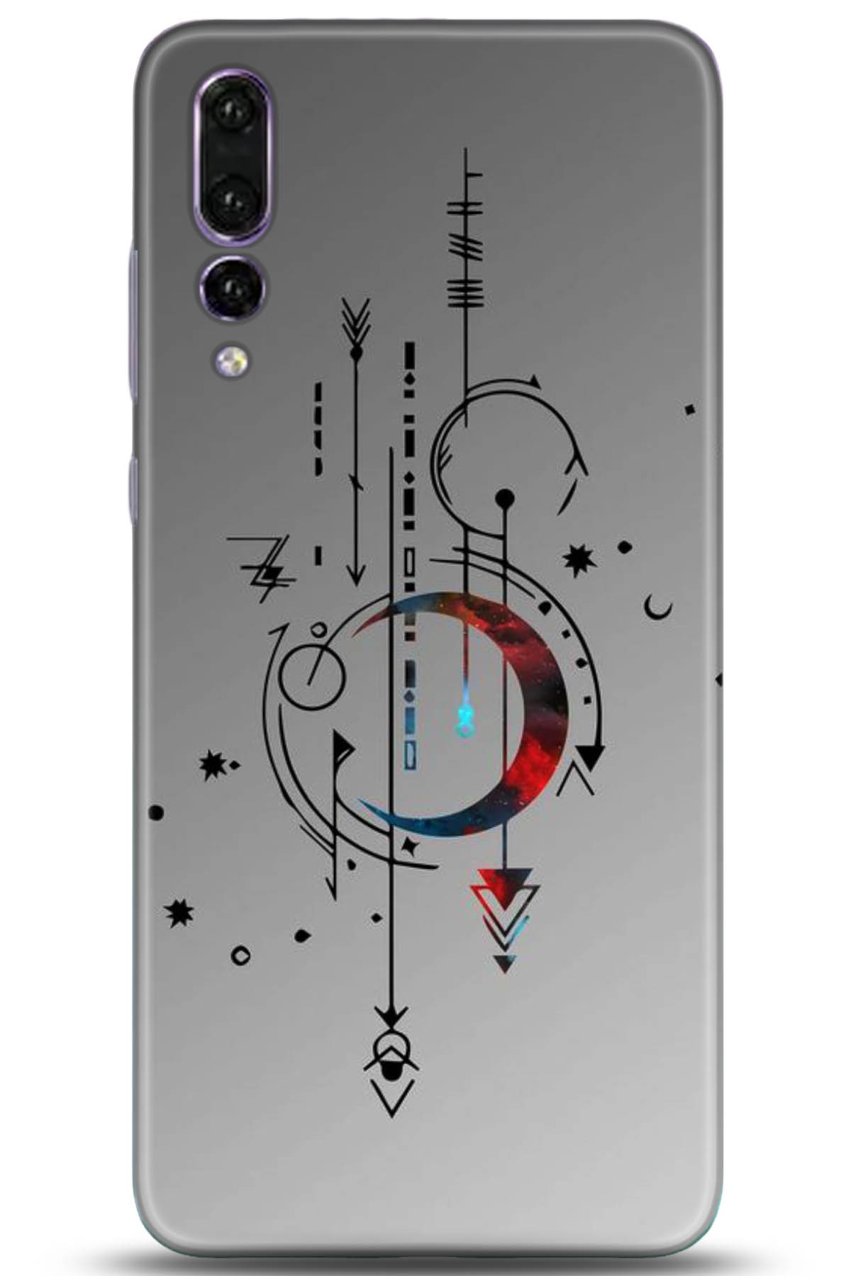 Huawei P20 Pro Uyumlu Kılıf HD Baskılı Kılıf - Followed Institution 5182