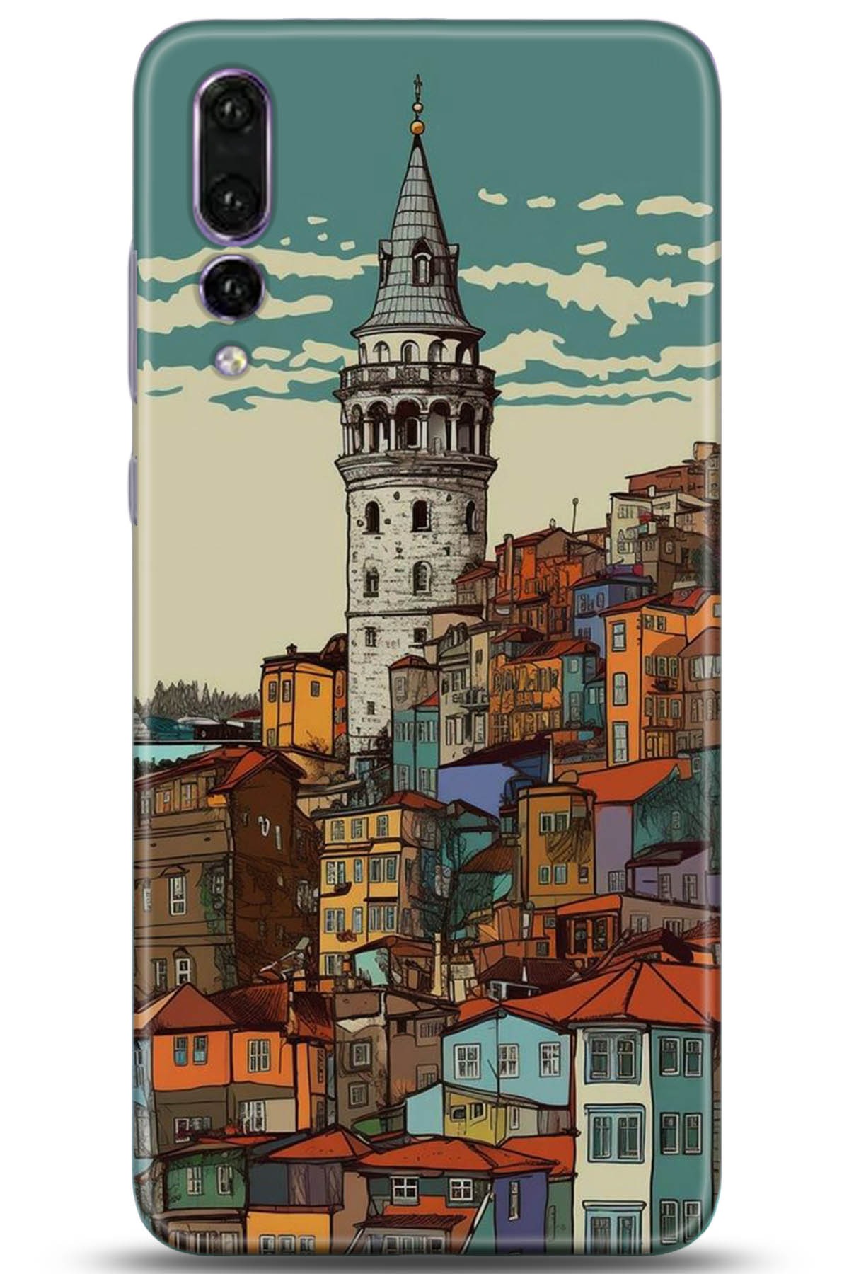 Huawei P20 Pro Uyumlu Kılıf HD Baskılı Kılıf - Followed Institution 5199