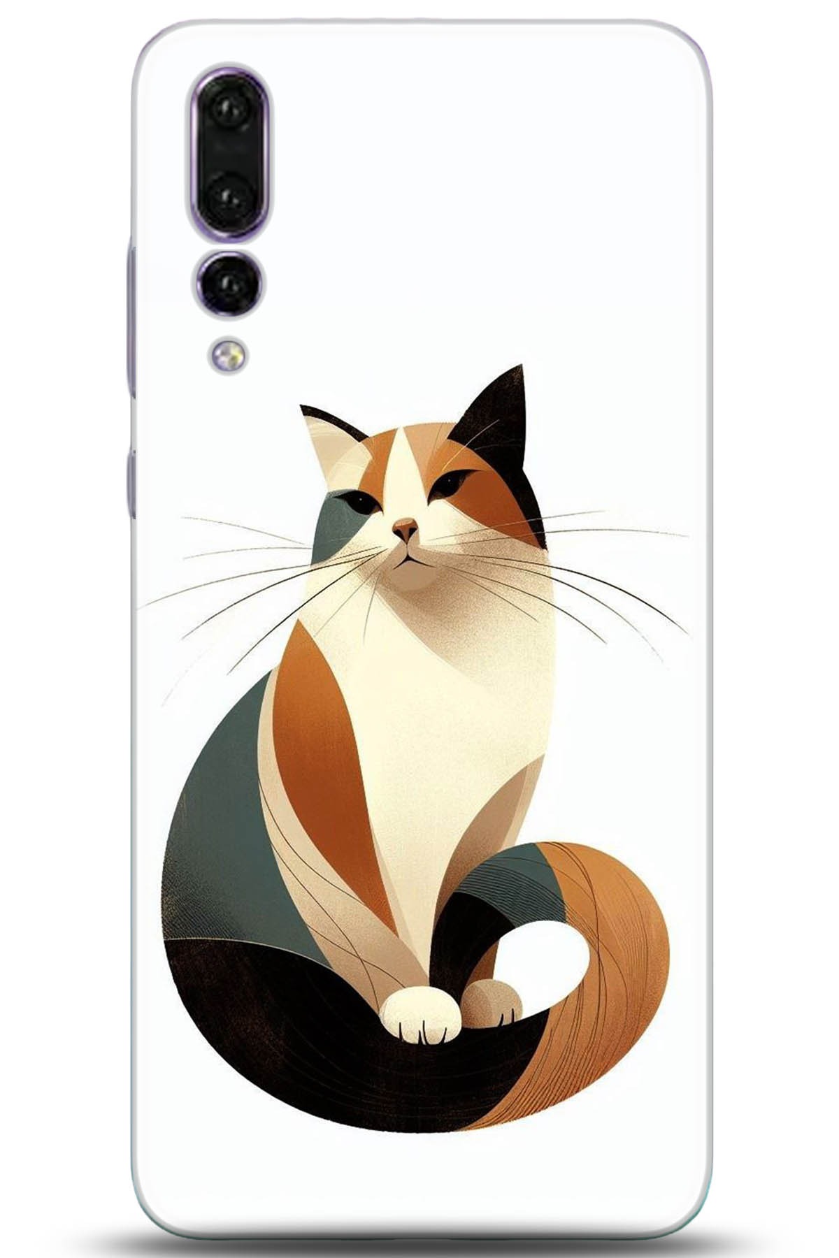 Huawei P20 Pro Uyumlu Kılıf HD Baskılı Kılıf - Followed Institution 5213