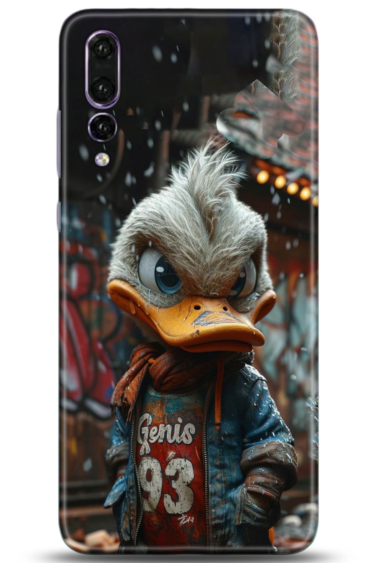 Huawei P20 Pro Uyumlu Kılıf HD Baskılı Kılıf - Followed Institution 5230