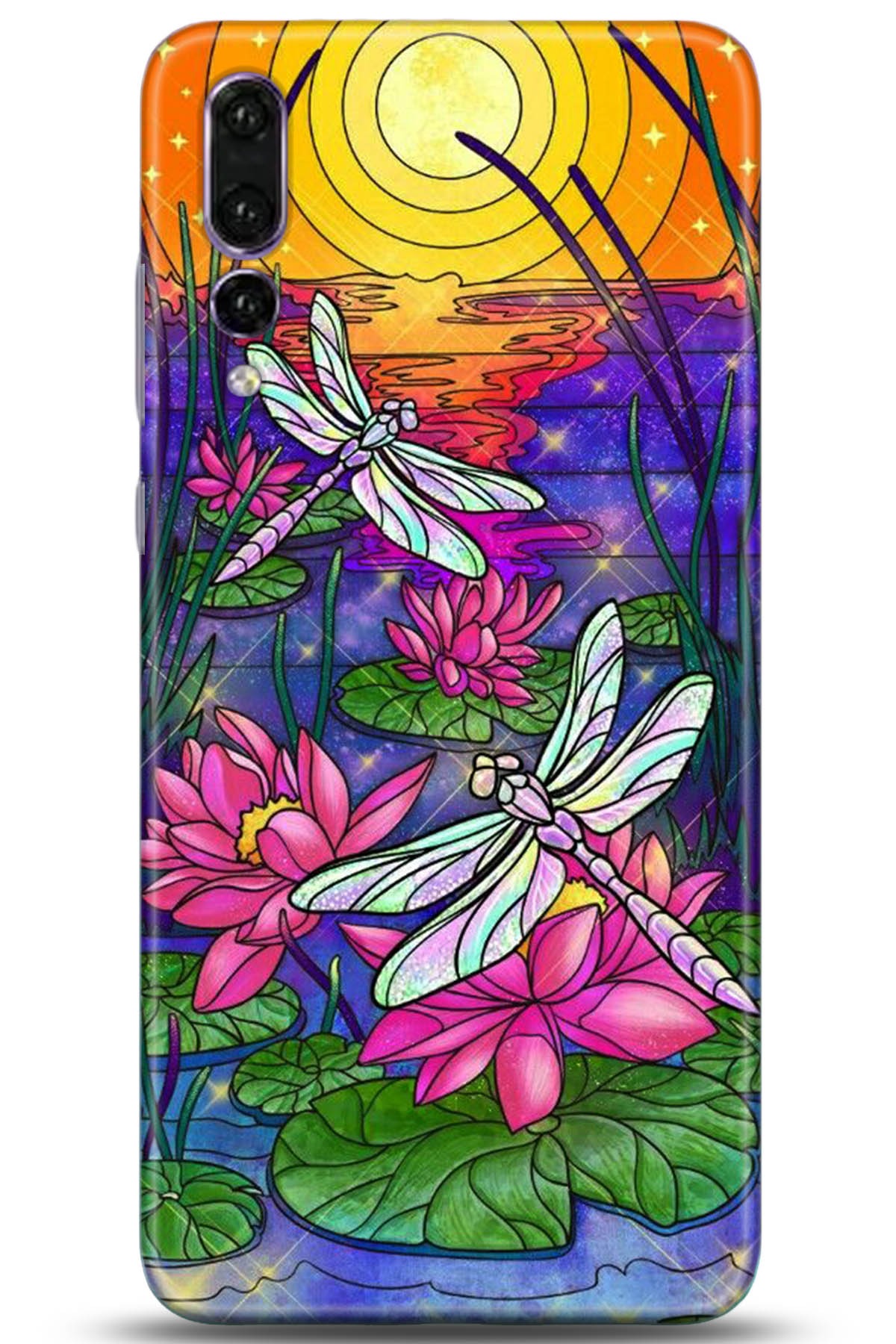 Huawei P20 Pro Uyumlu Kılıf HD Baskılı Kılıf - Followed Institution 5274