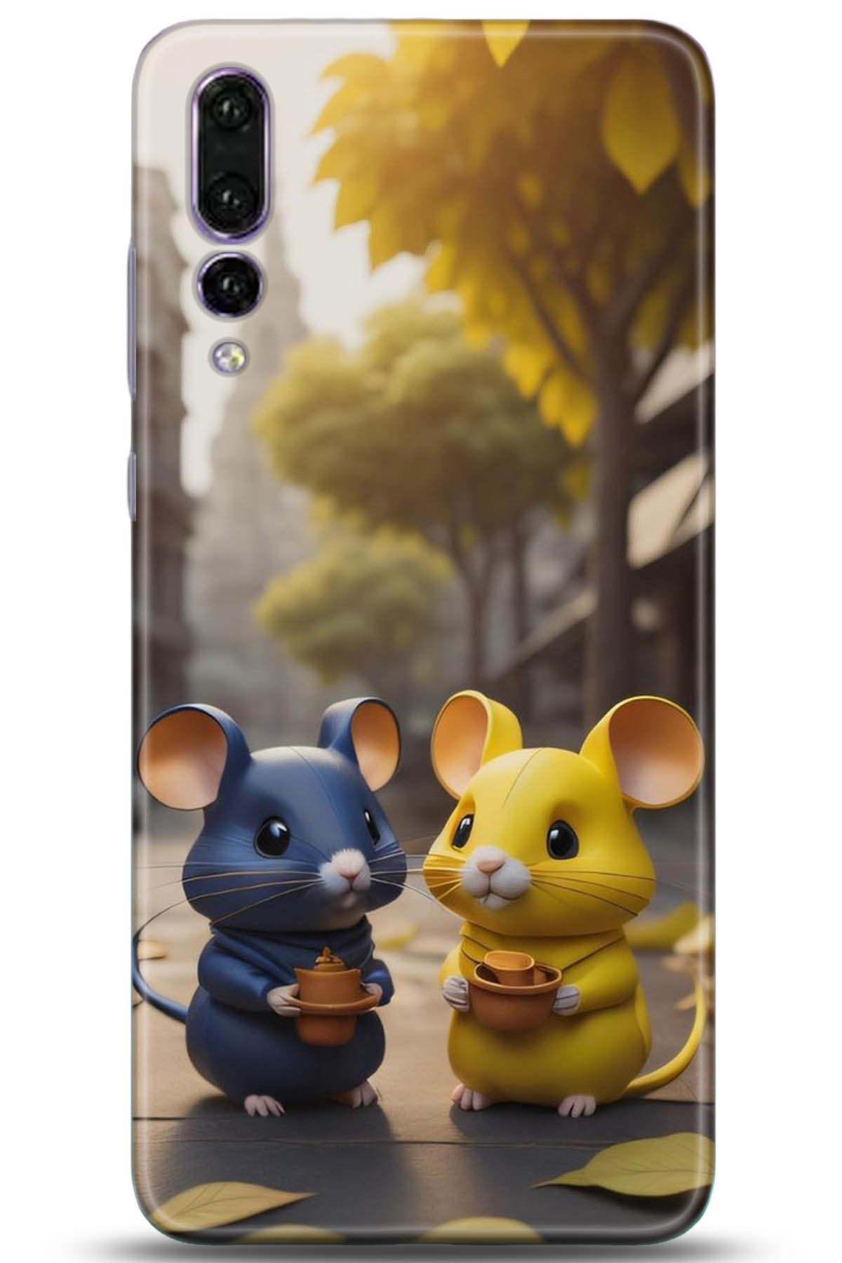Huawei P20 Pro Uyumlu Kılıf HD Baskılı Kılıf - Followed Institution 5306