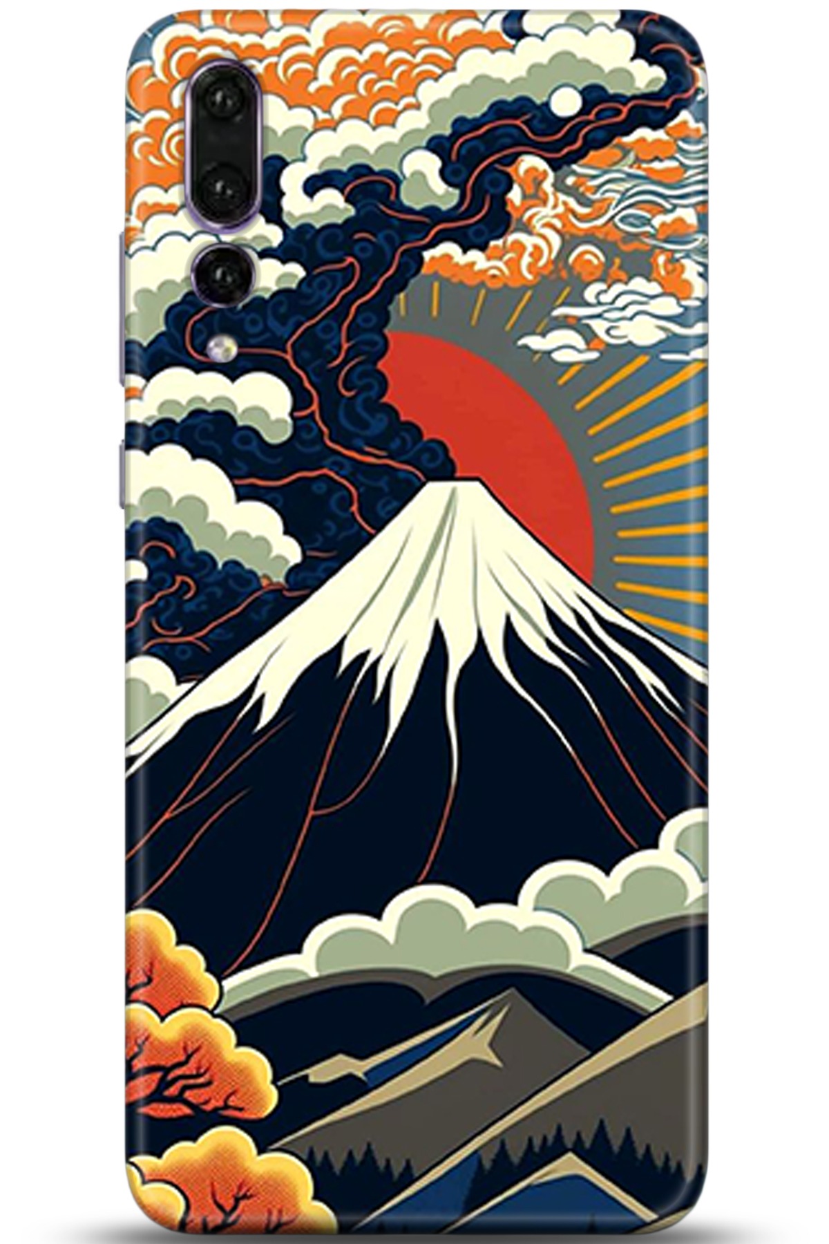 Huawei P20 Pro Uyumlu Kılıf HD Baskılı Kılıf - Followed Institution 5342