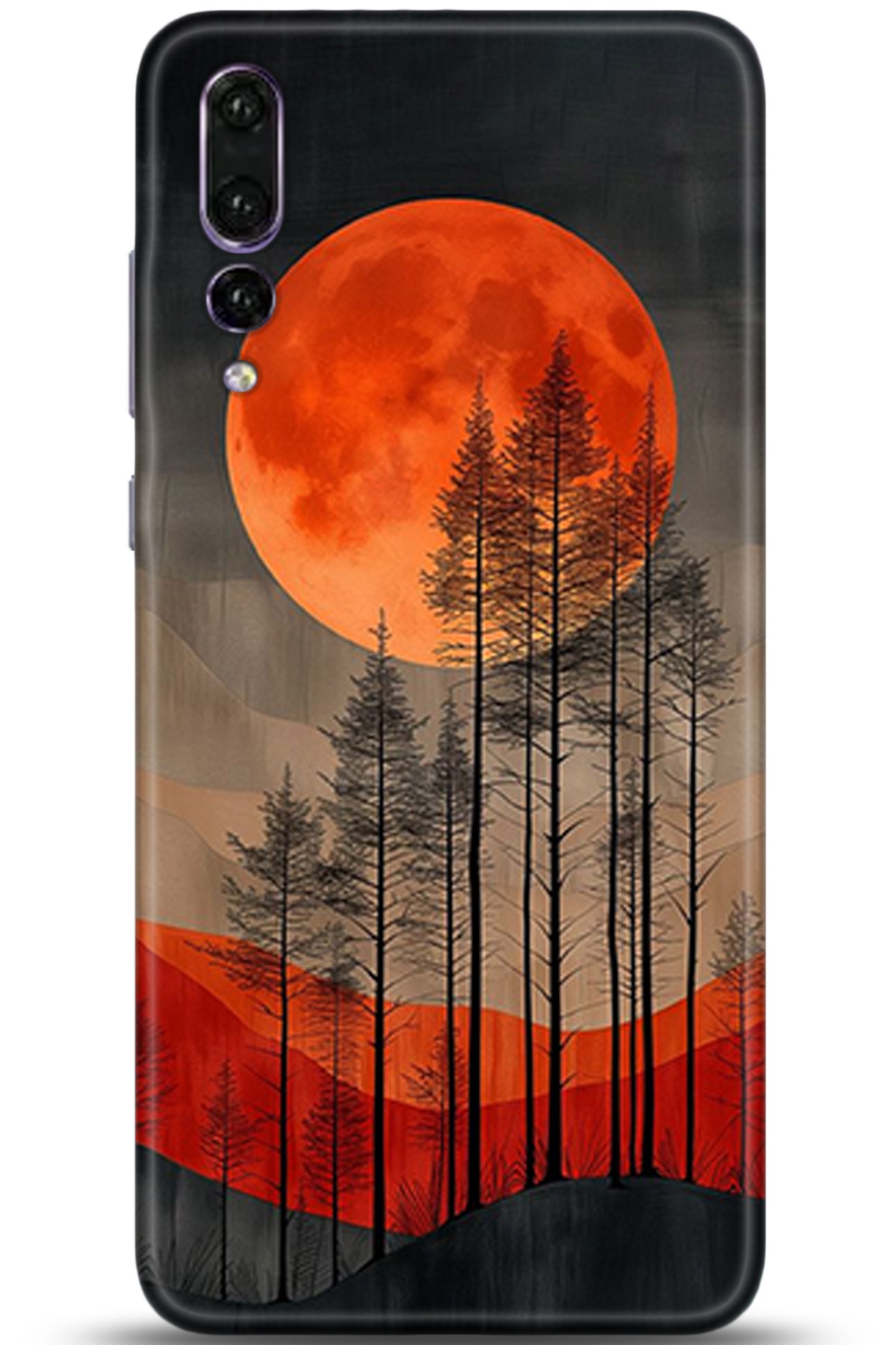 Huawei P20 Pro Uyumlu Kılıf HD Baskılı Kılıf - Followed Institution 5370