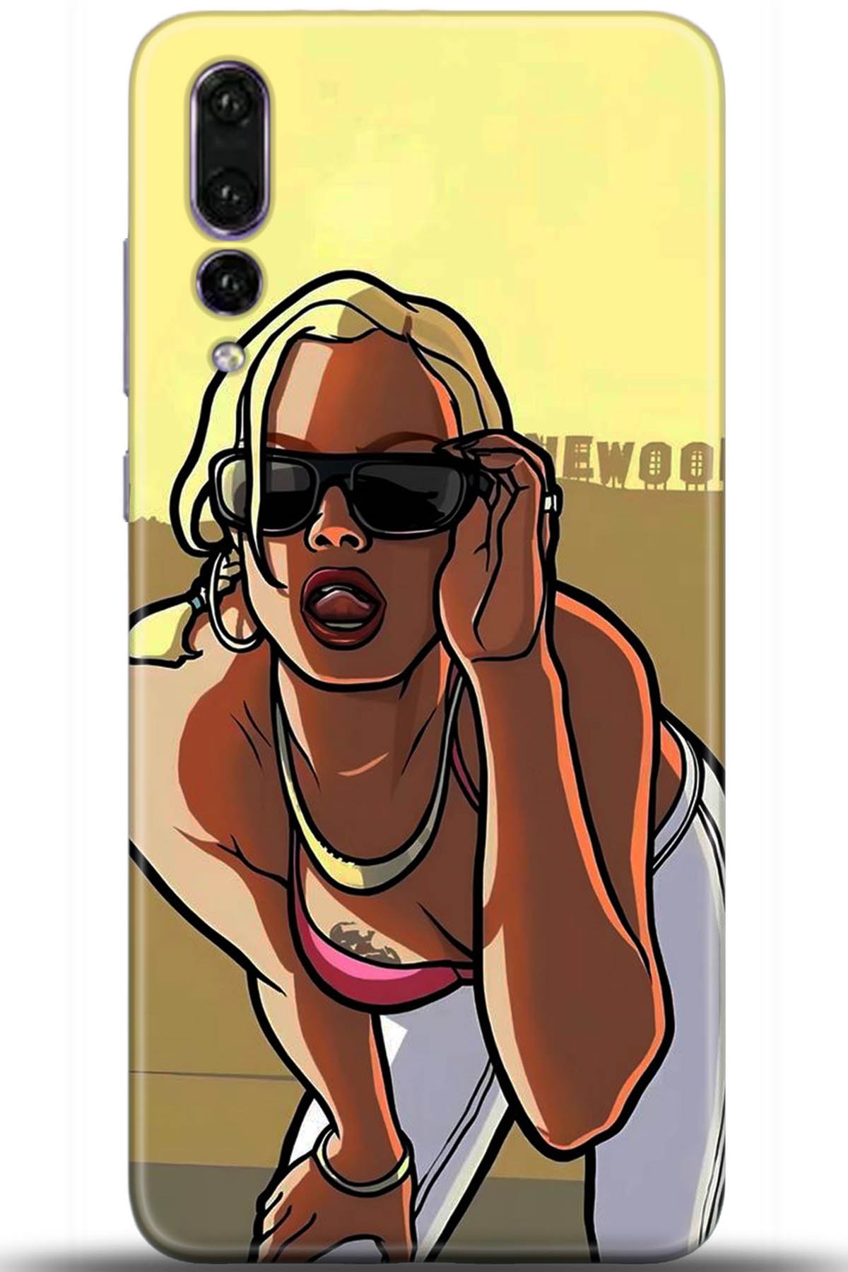 Huawei P20 Pro Uyumlu Kılıf HD Baskılı Kılıf - Followed Institution 5412