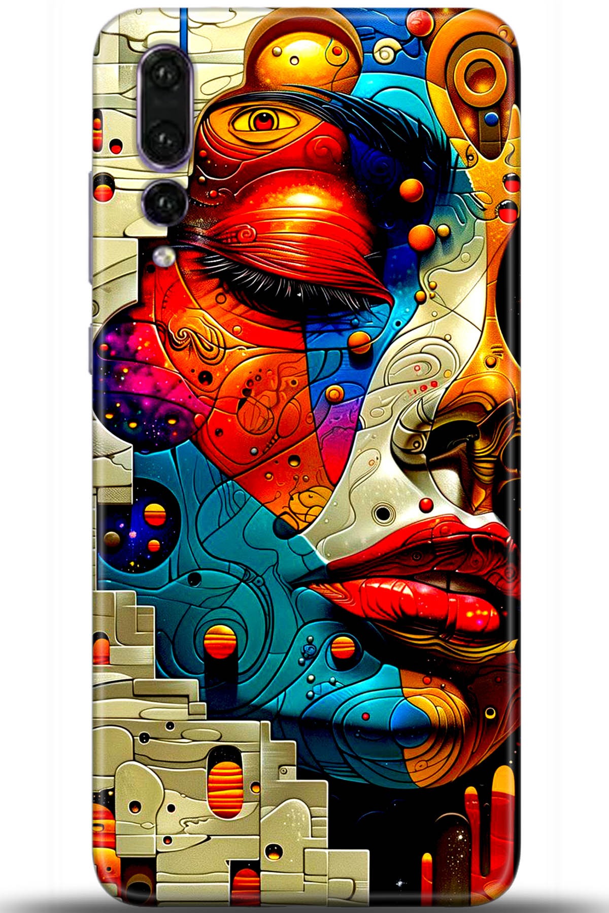 Huawei P20 Pro Uyumlu Kılıf HD Baskılı Kılıf - Followed Institution 5422