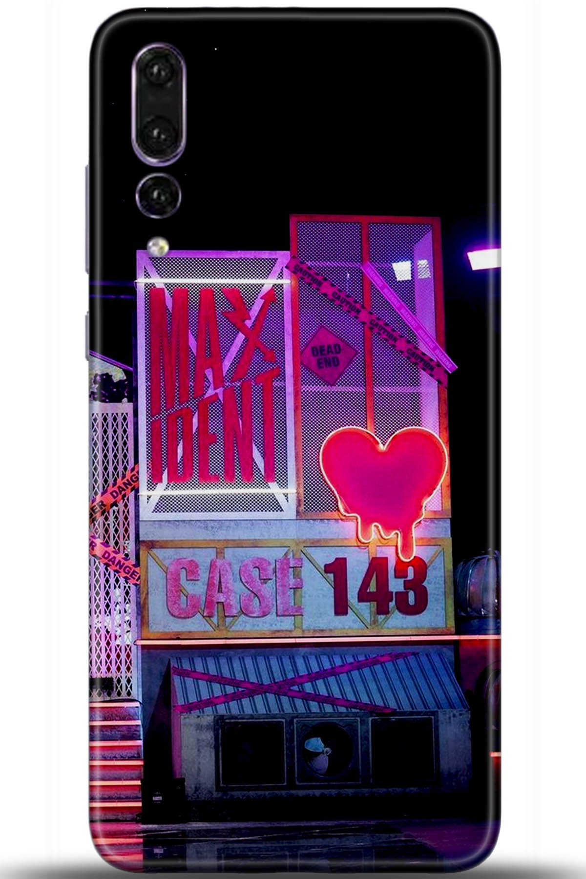 Huawei P20 Pro Uyumlu Kılıf HD Baskılı Kılıf - Followed Institution 5448