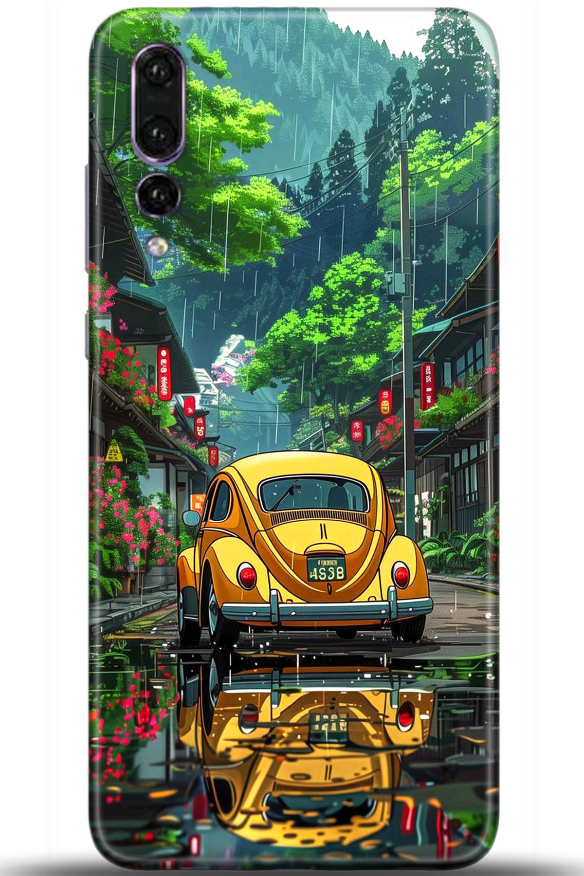 Huawei P20 Pro Uyumlu Kılıf HD Baskılı Kılıf - Followed Institution 5561