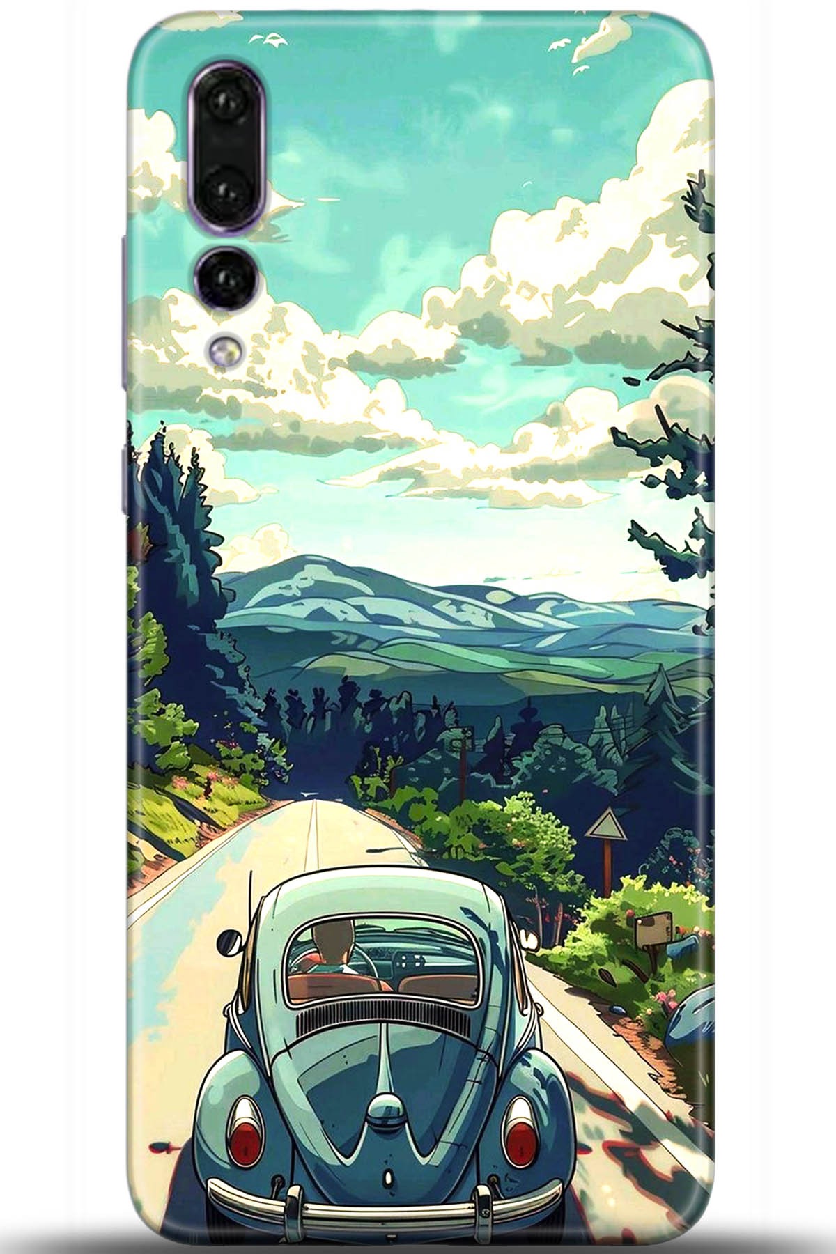 Huawei P20 Pro Uyumlu Kılıf HD Baskılı Kılıf - Followed Institution 5563