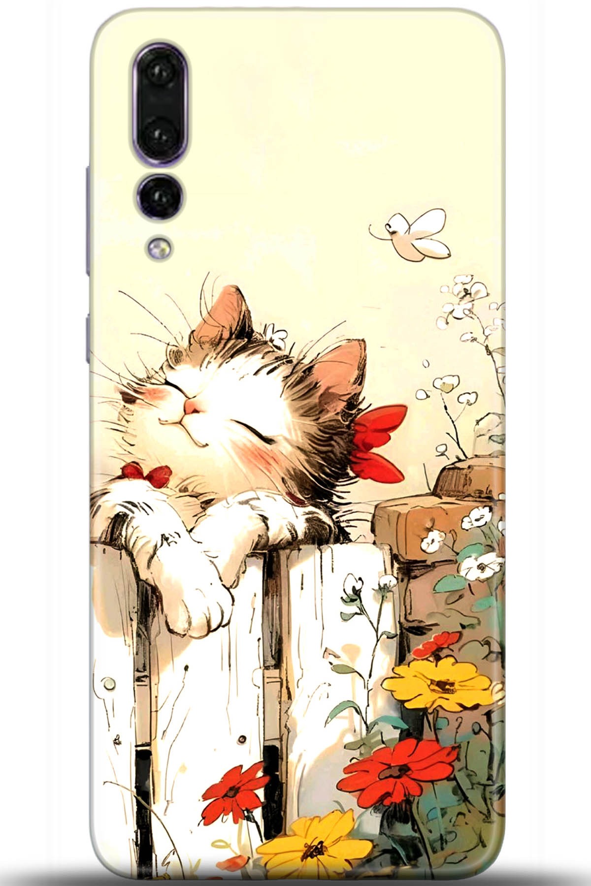 Huawei P20 Pro Uyumlu Kılıf HD Baskılı Kılıf - Followed Institution 5651