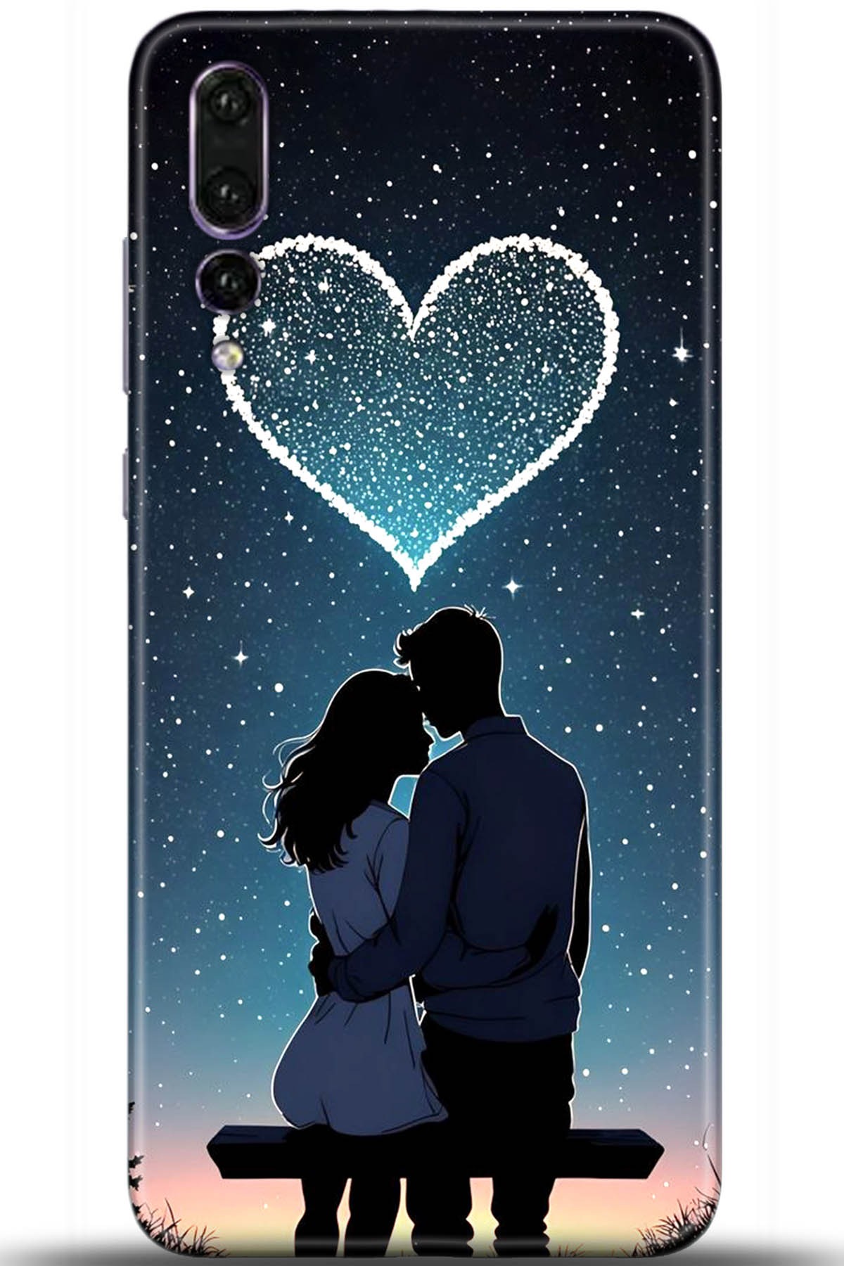 Huawei P20 Pro Uyumlu Kılıf HD Baskılı Kılıf - Followed Institution 5691