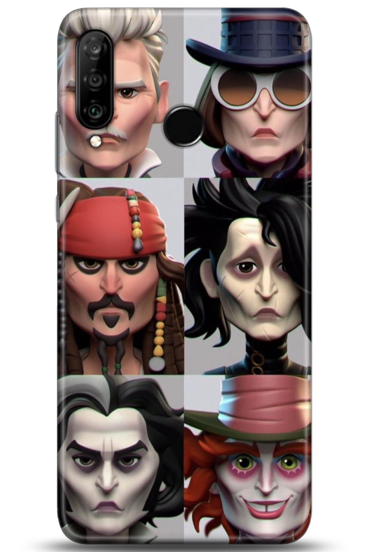 Huawei P30 Lite Uyumlu Kılıf HD Baskılı Kılıf - Followed Institution 5001