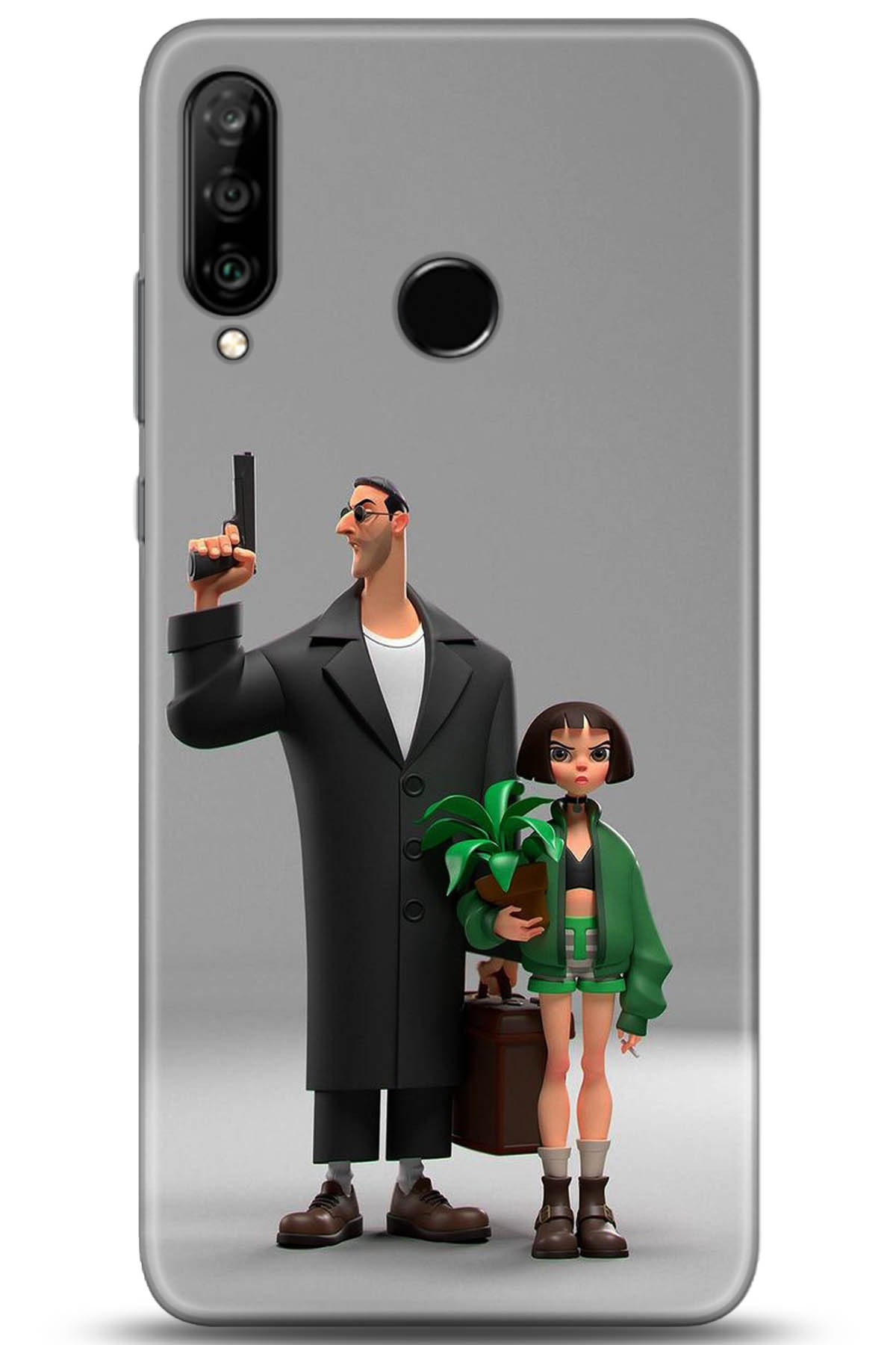 Huawei P30 Lite Uyumlu Kılıf HD Baskılı Kılıf - Followed Institution 5079