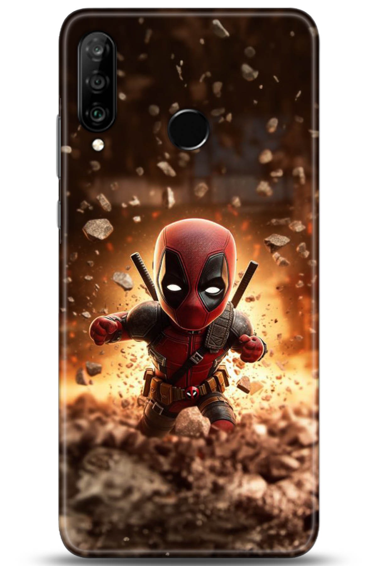 Huawei P30 Lite Uyumlu Kılıf HD Baskılı Kılıf - Followed Institution 5082