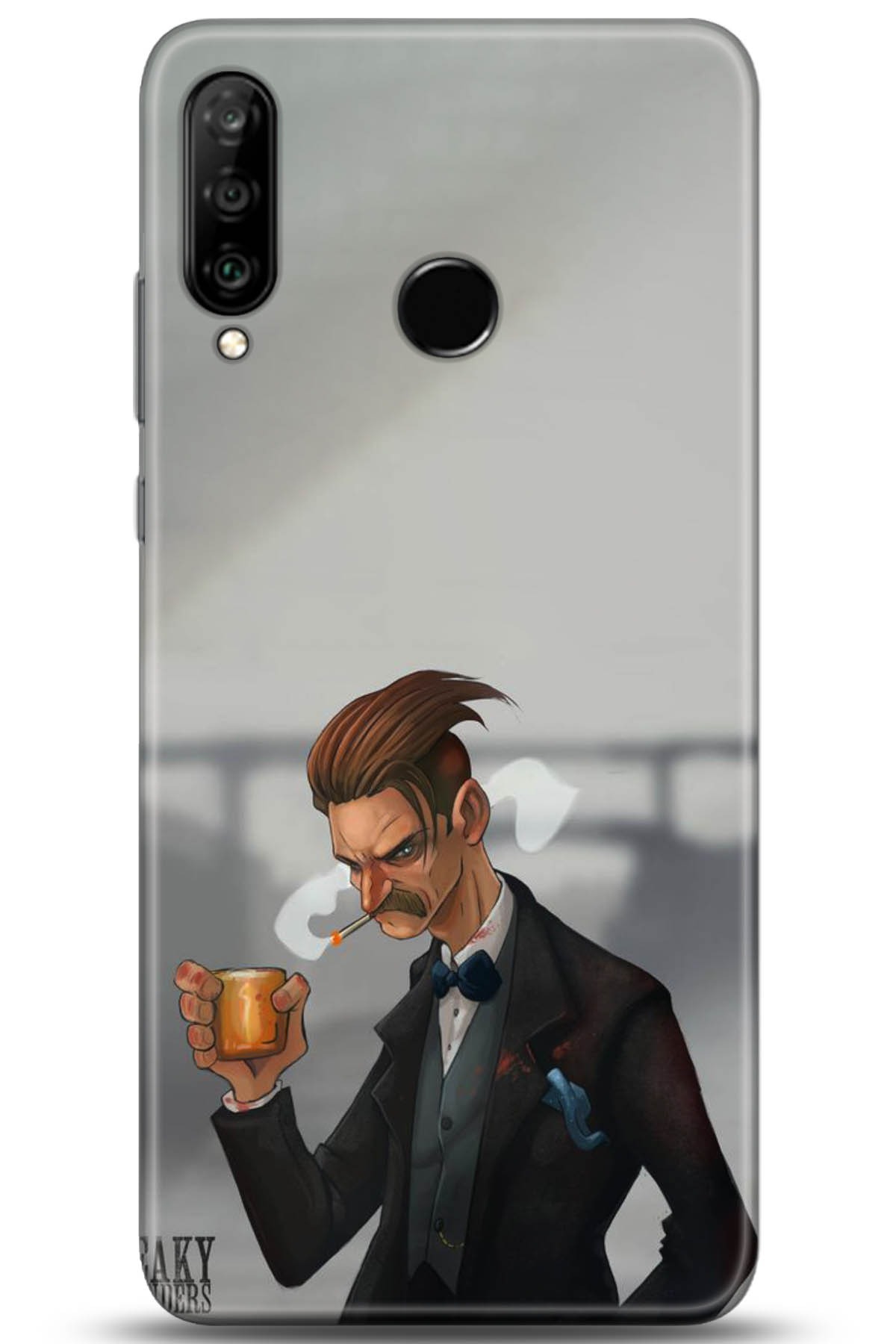 Huawei P30 Lite Uyumlu Kılıf HD Baskılı Kılıf - Followed Institution 5088