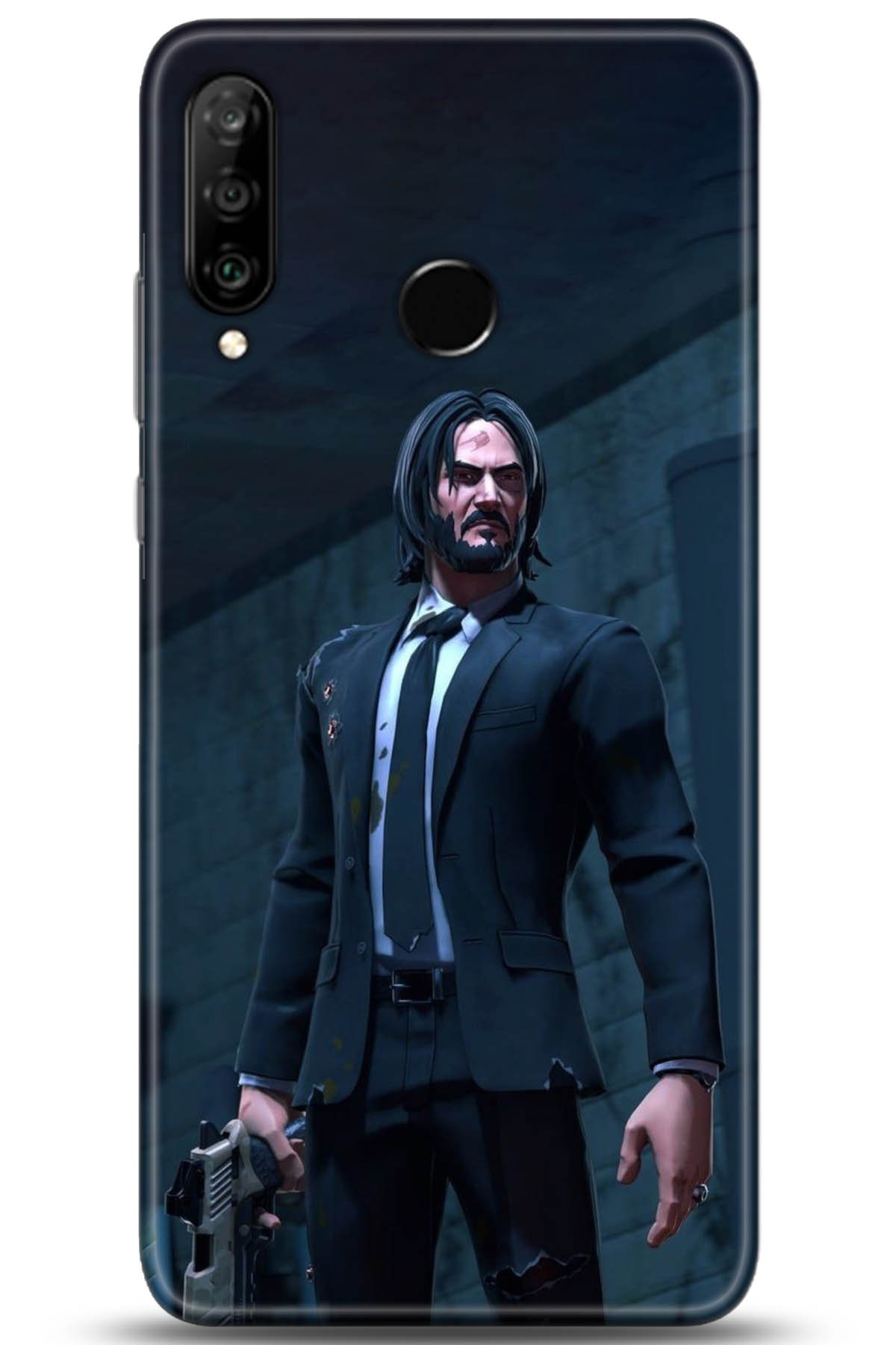 Huawei P30 Lite Uyumlu Kılıf HD Baskılı Kılıf - Followed Institution 5106