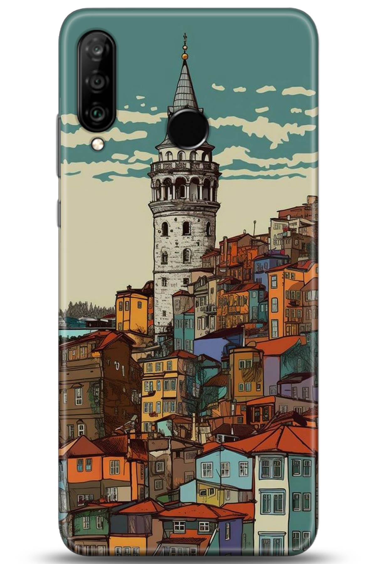 Huawei P30 Lite Uyumlu Kılıf HD Baskılı Kılıf - Followed Institution 5199