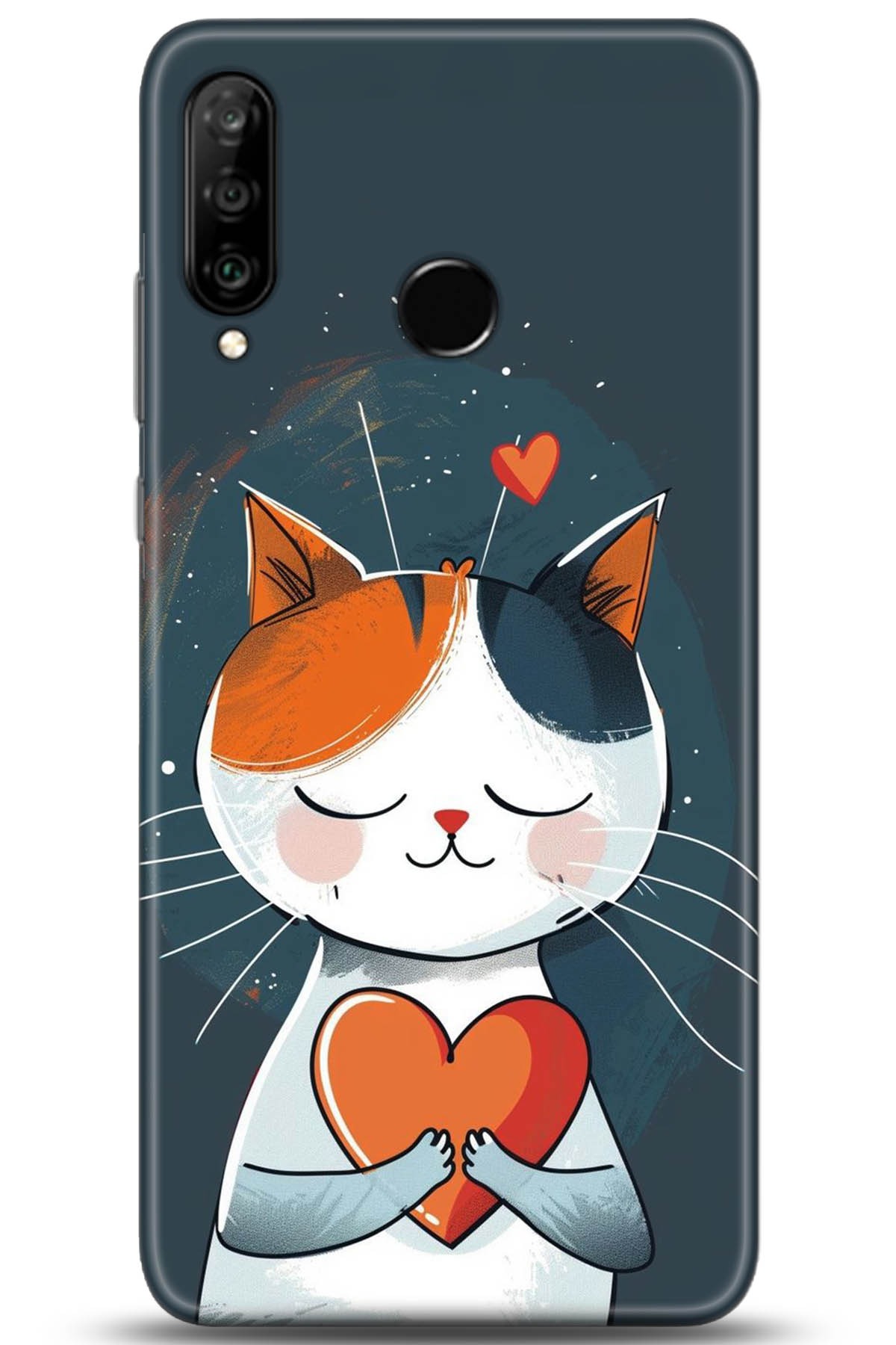 Huawei P30 Lite Uyumlu Kılıf HD Baskılı Kılıf - Followed Institution 5209